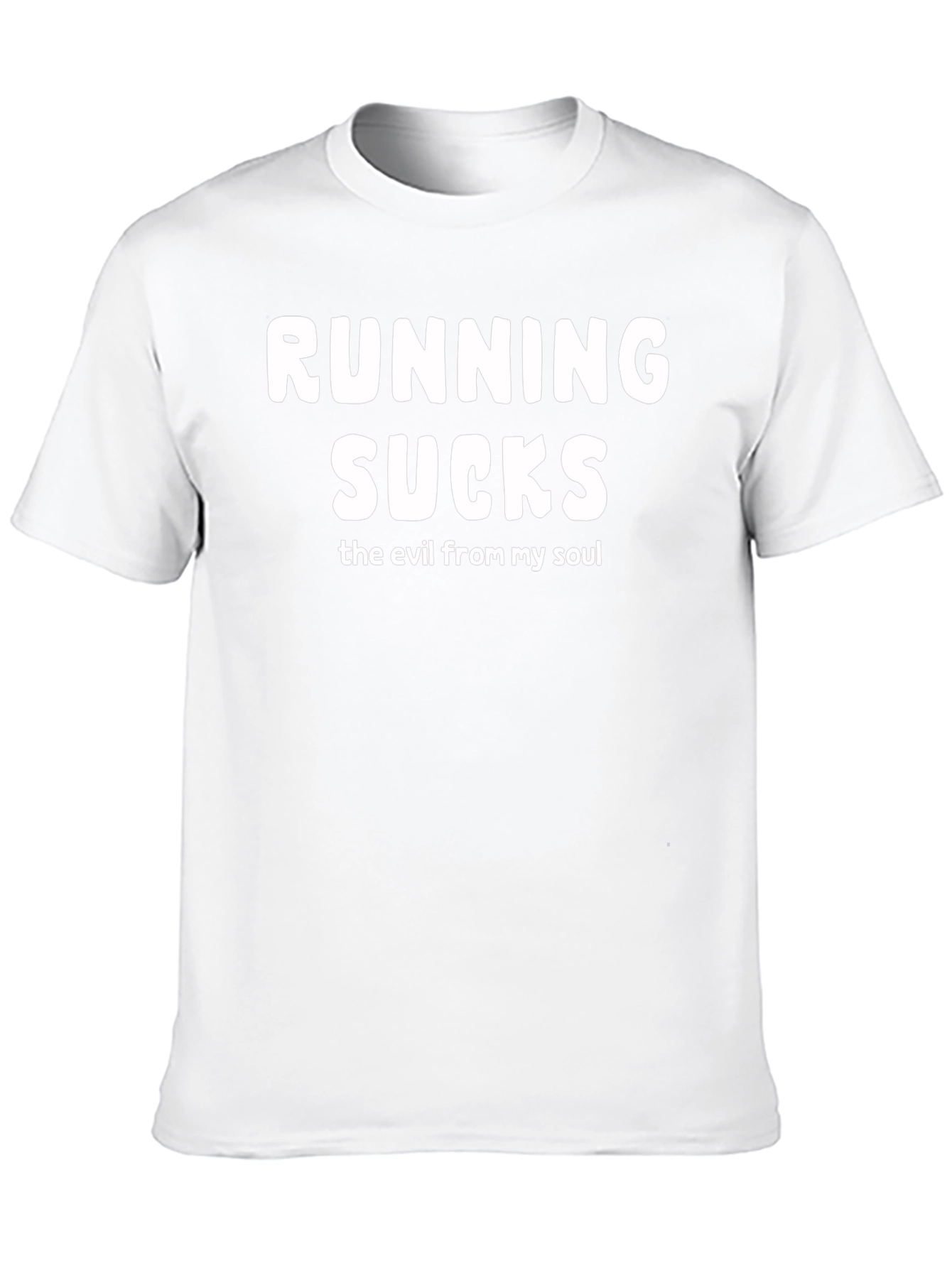 Running Sucks Black T-Shirt