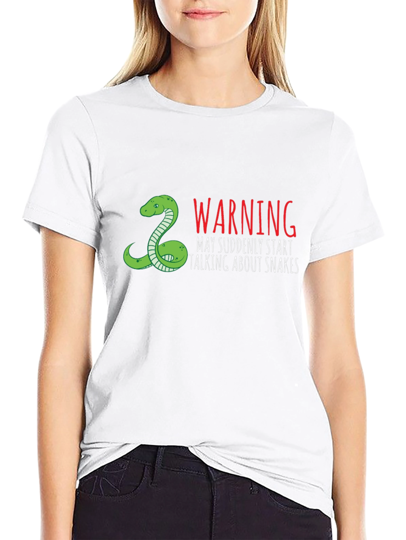 Warning May Suddenly Start Talking About Snakes T-Shirt
