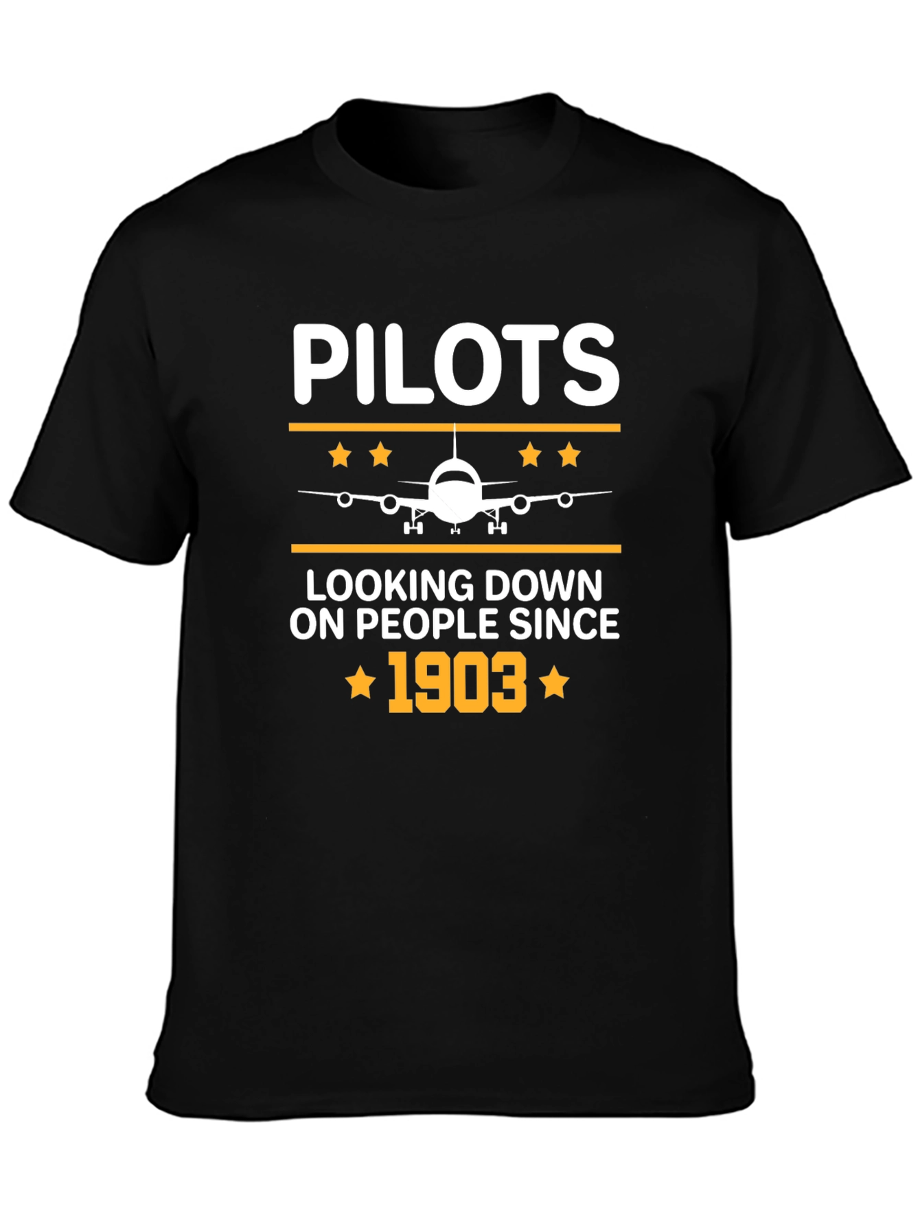 Pilots Looking Down Since 1903 Tee