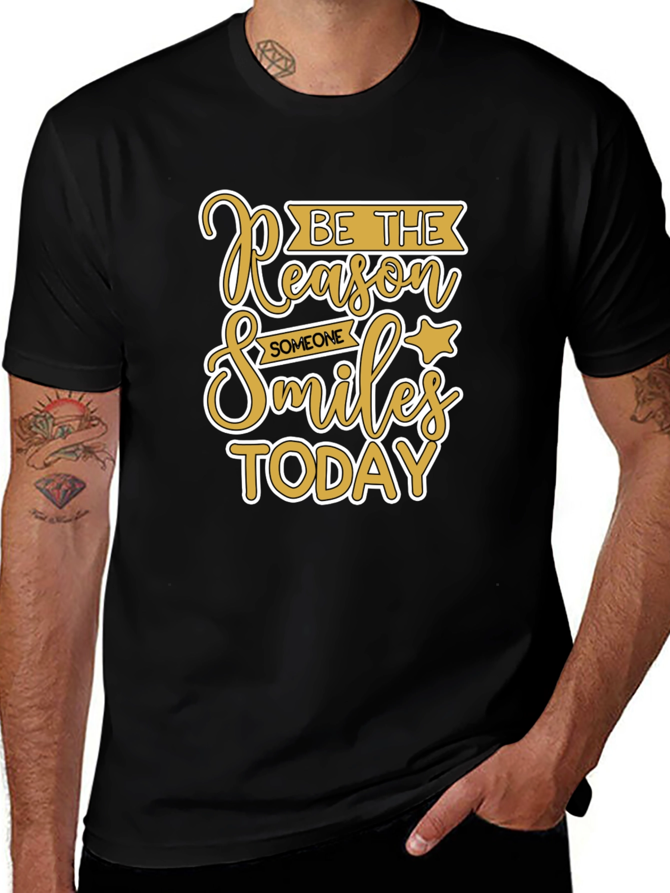Inspirational Be the Reason Graphic Tee