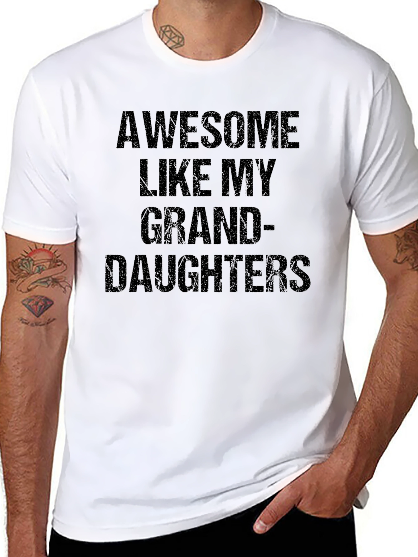 Awesome Like My Granddaughters T-Shirt