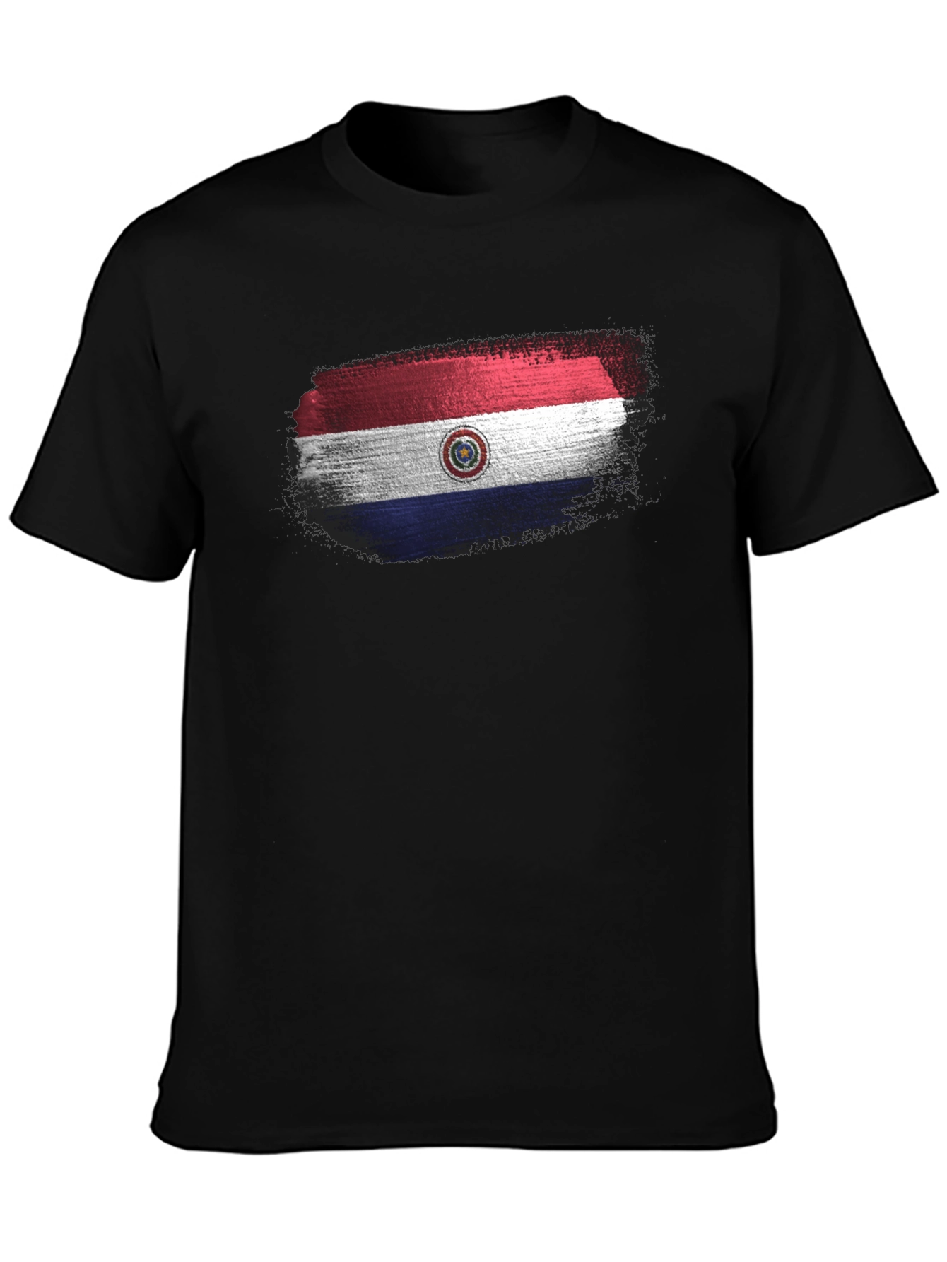 Paraguay Flag T-Shirt - Distressed Look