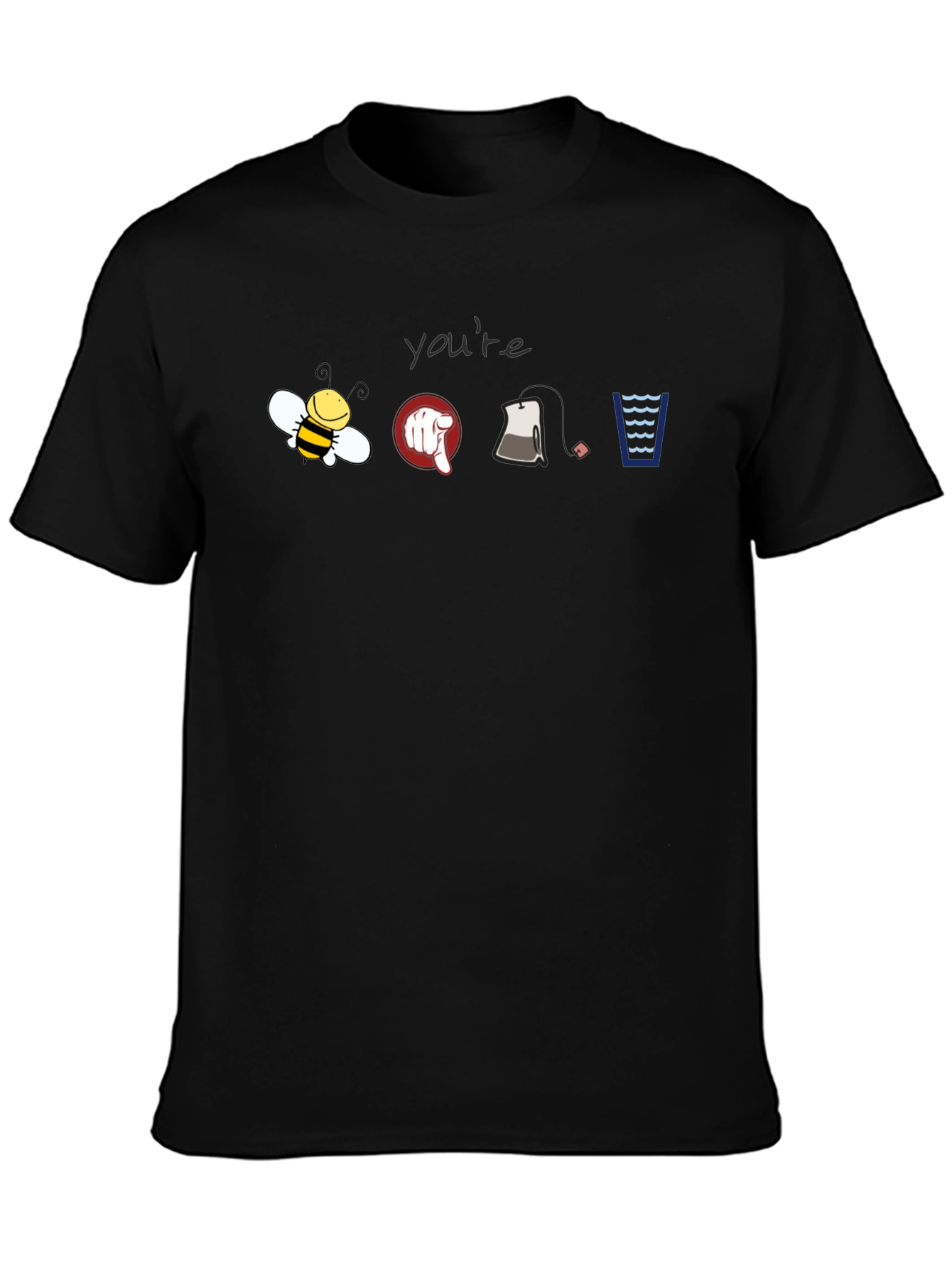 Youre Bee Point Tea Waves T-Shirt