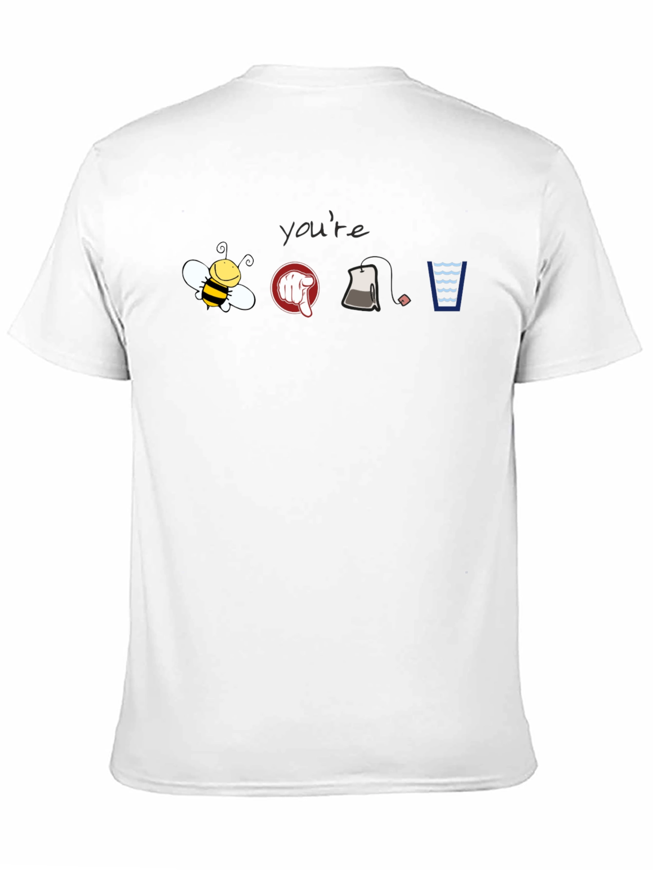 Youre Bee Point Tea Waves T-Shirt