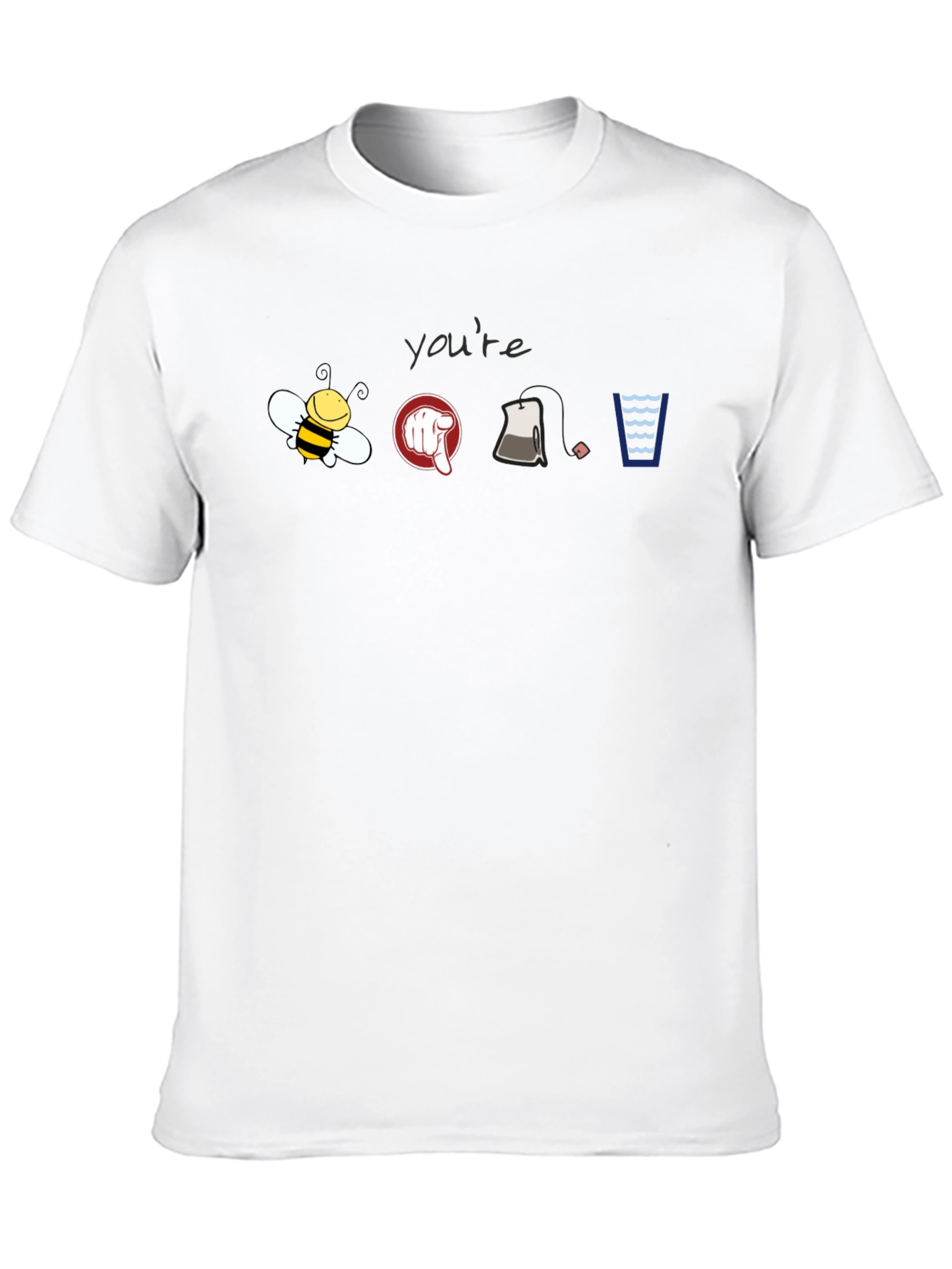 Youre Bee Point Tea Waves T-Shirt