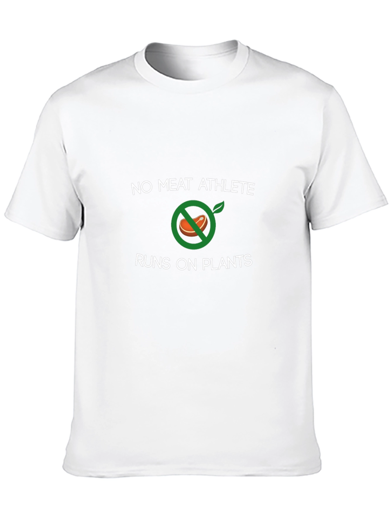 No Meat Athlete T-Shirt - Vegan Fitness Apparel