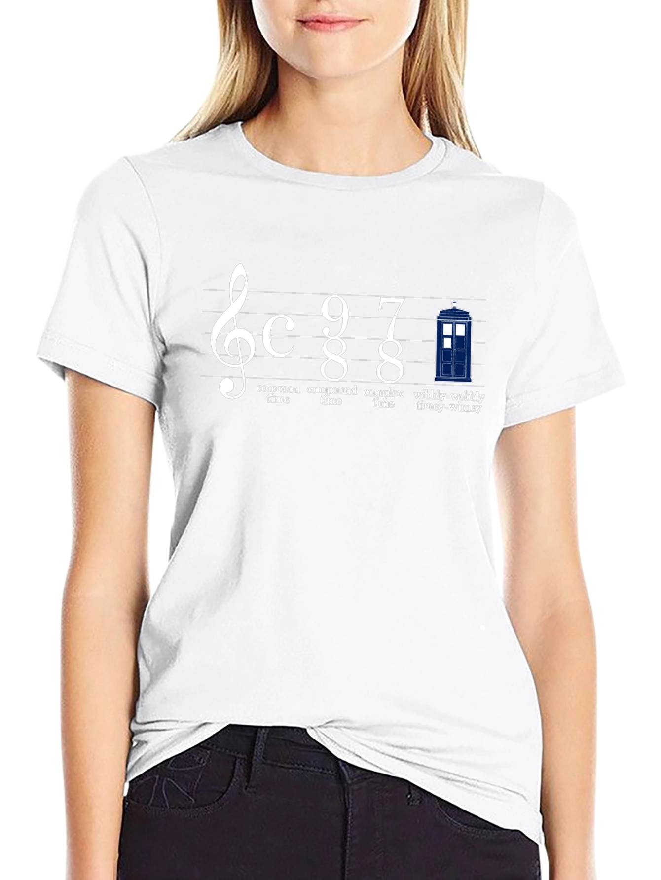 Doctor Who Time Music T-Shirt