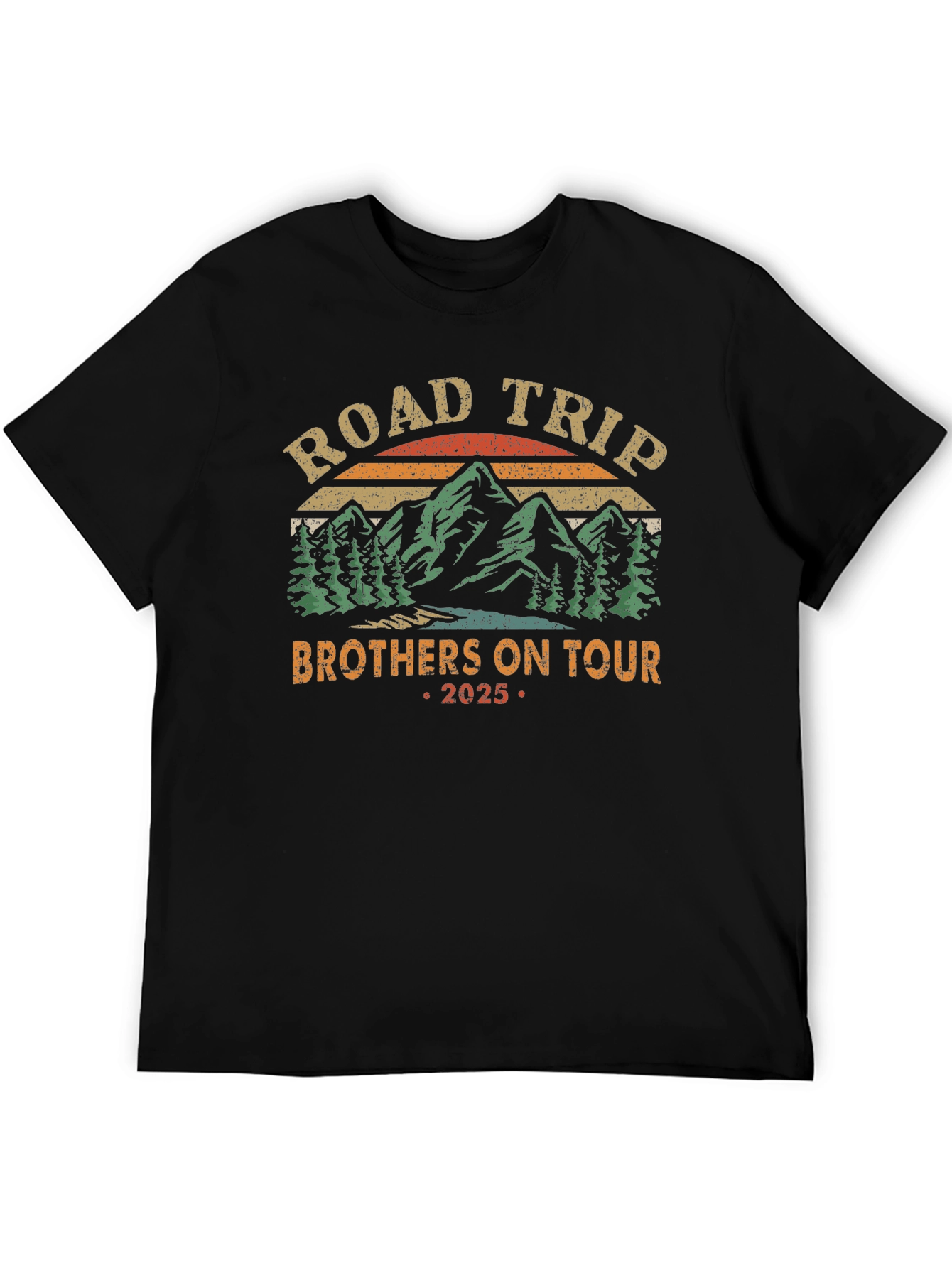 Road Trip Brothers On Tour 2025 T-Shirt
