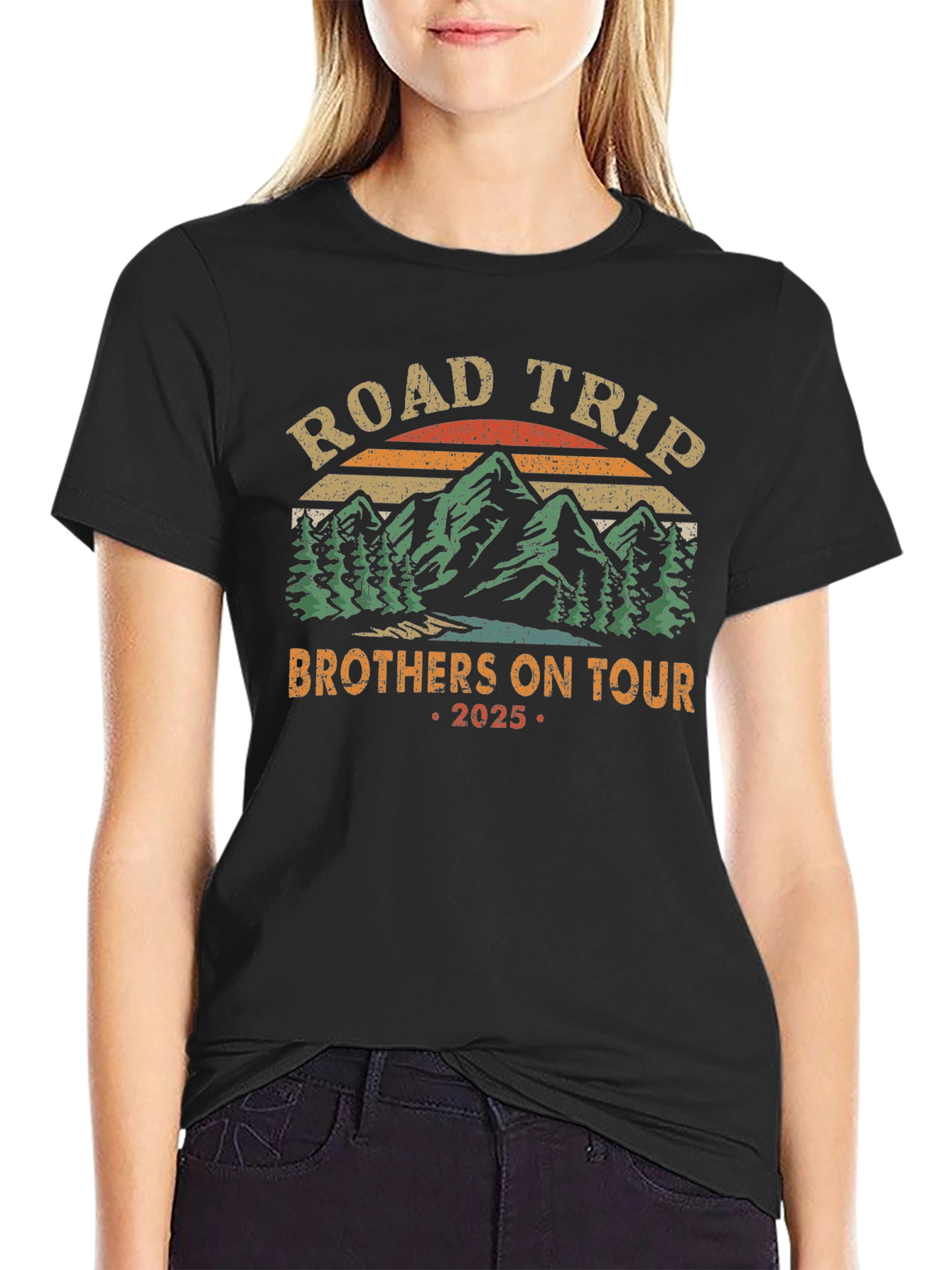 Road Trip Brothers On Tour 2025 T-Shirt