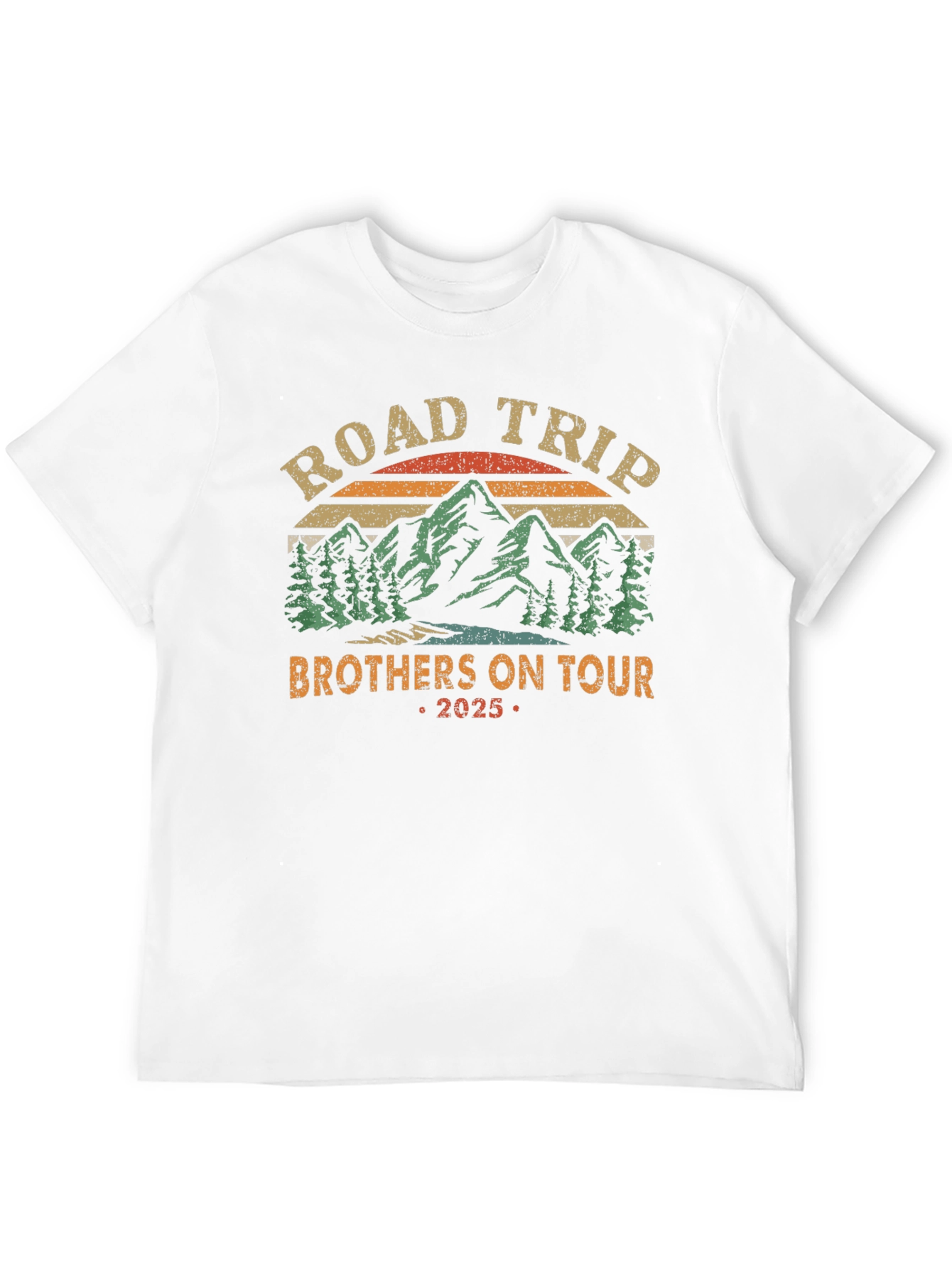 Road Trip Brothers On Tour 2025 T-Shirt