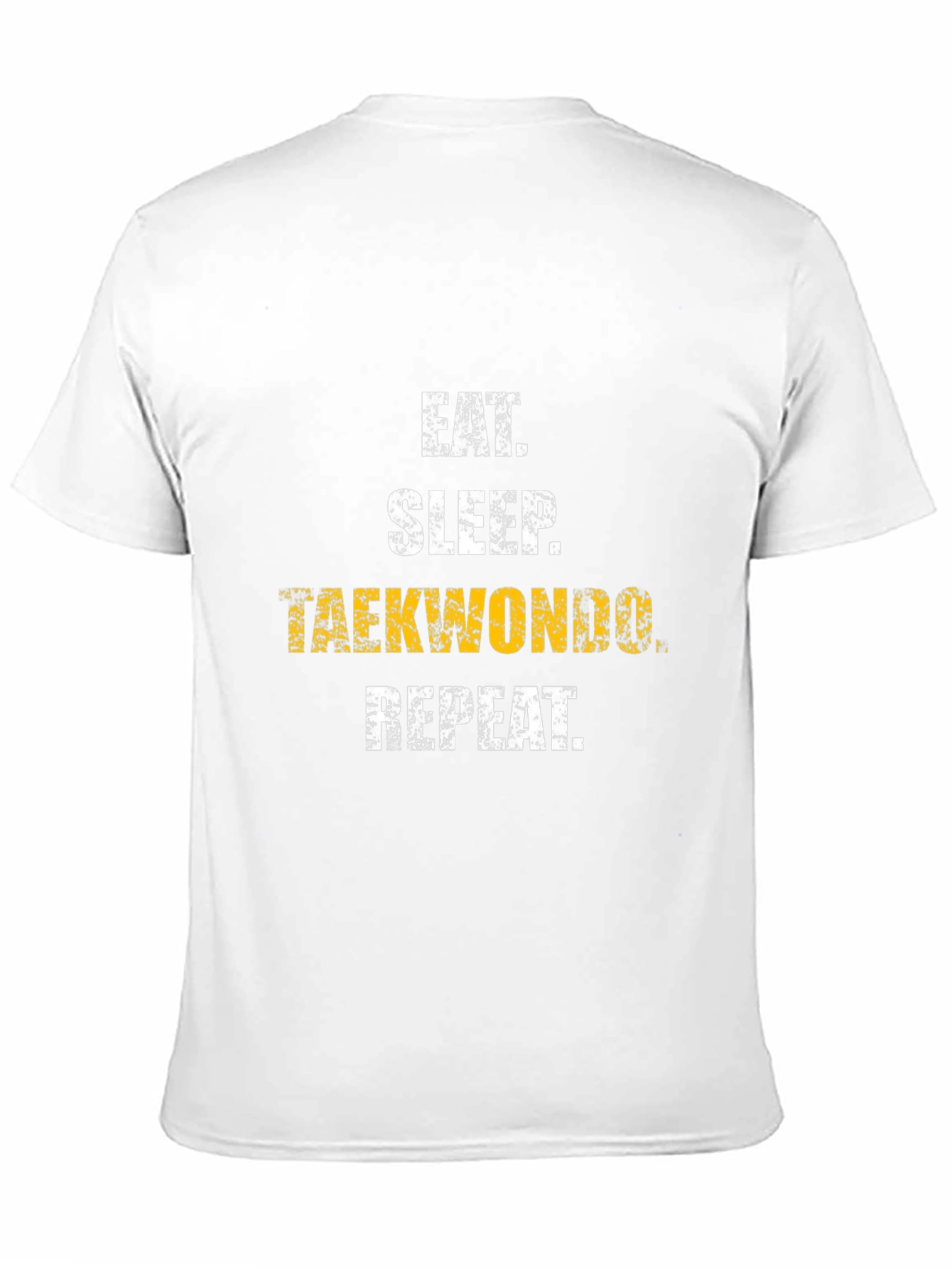 Eat Sleep Taekwondo Repeat Black T-Shirt