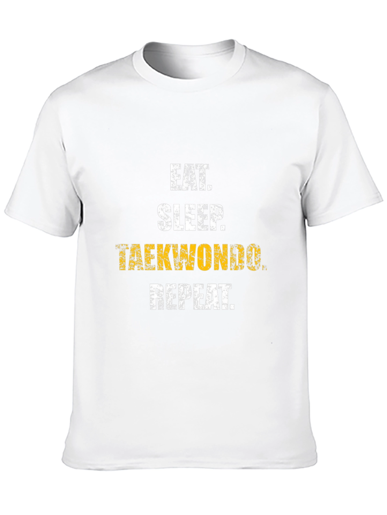 Eat Sleep Taekwondo Repeat Black T-Shirt