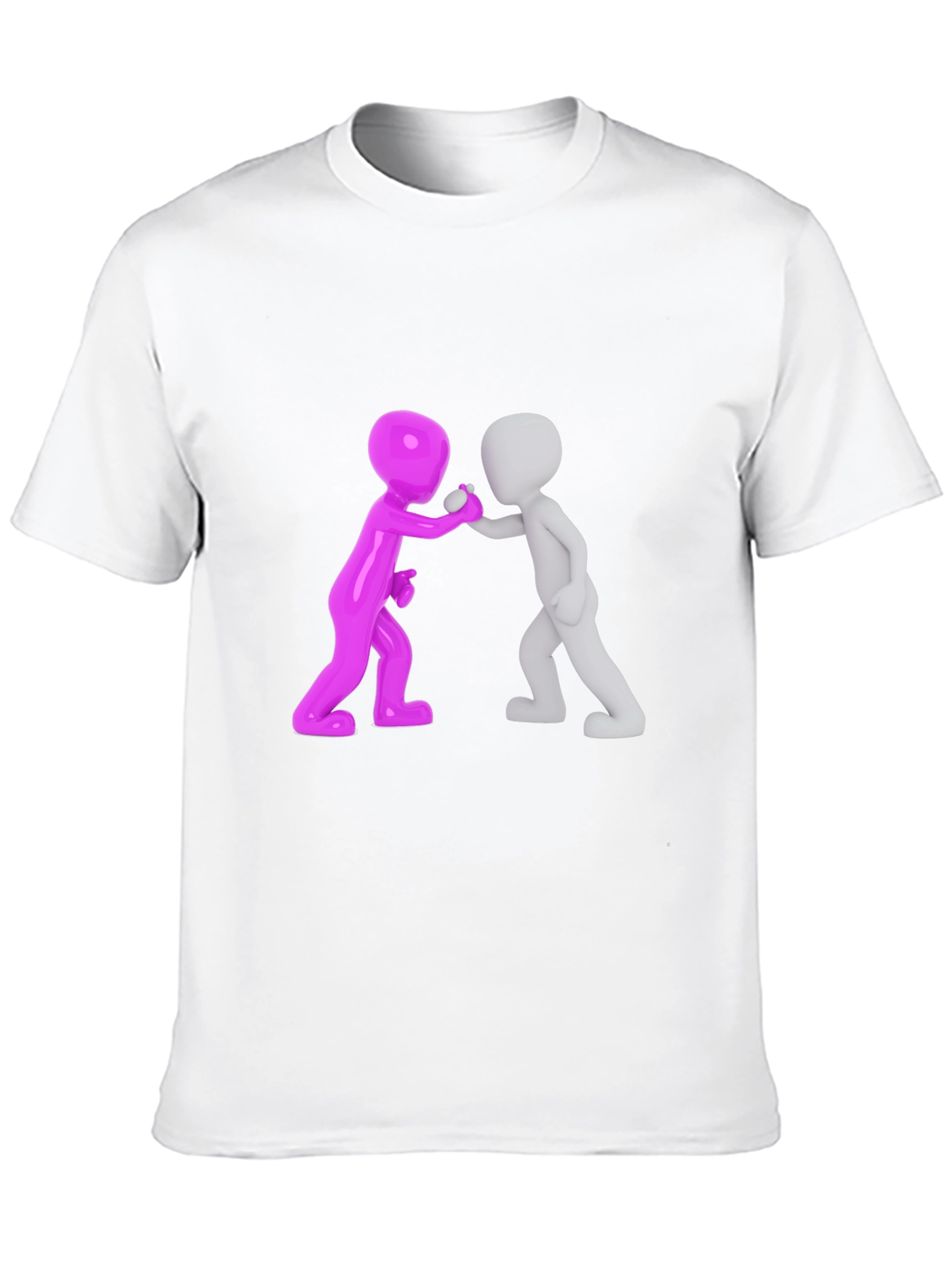 Fun Character Graphic Tee - Black