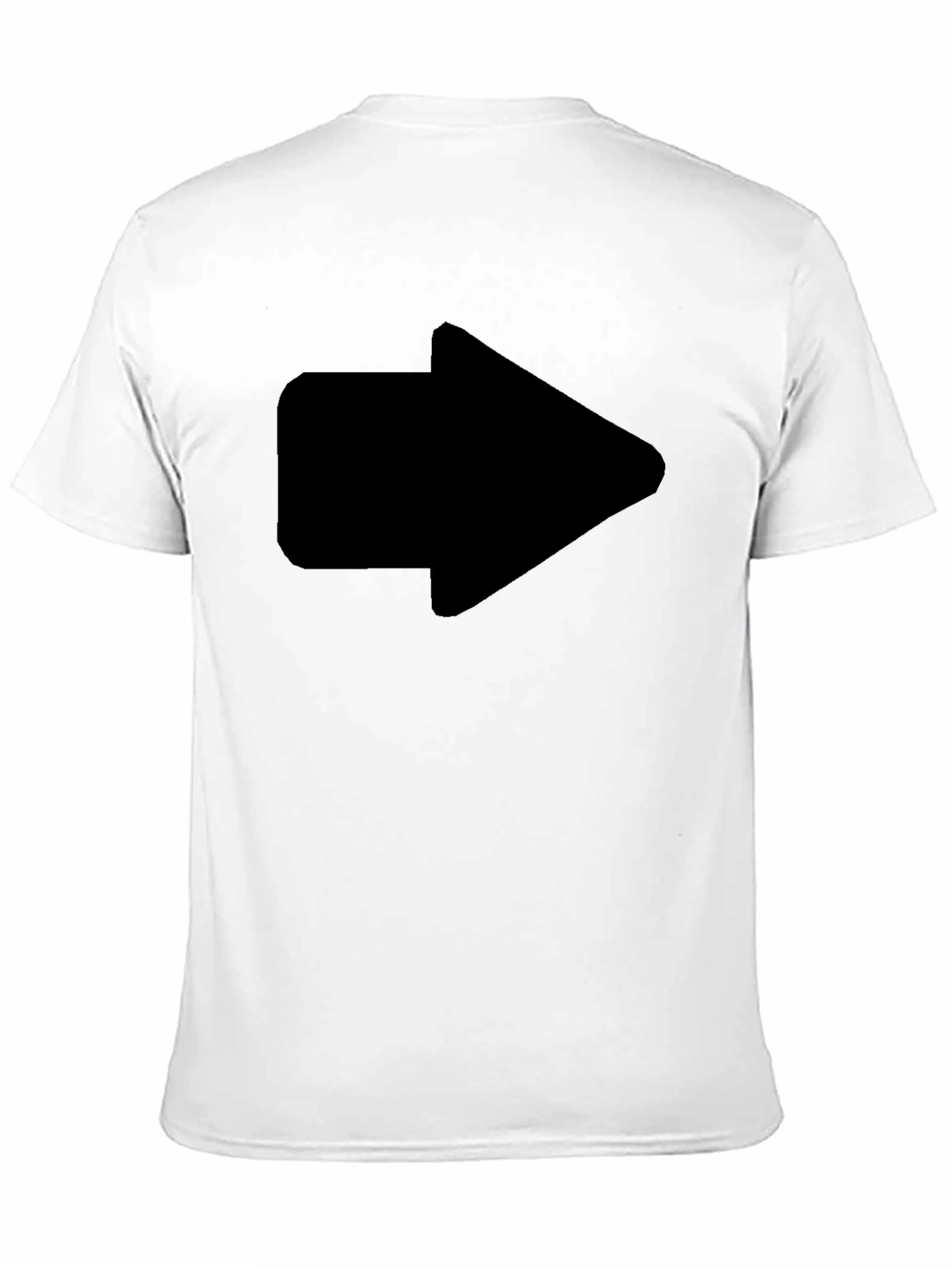 Arrow Graphic Black T-Shirt - Mens Fashion