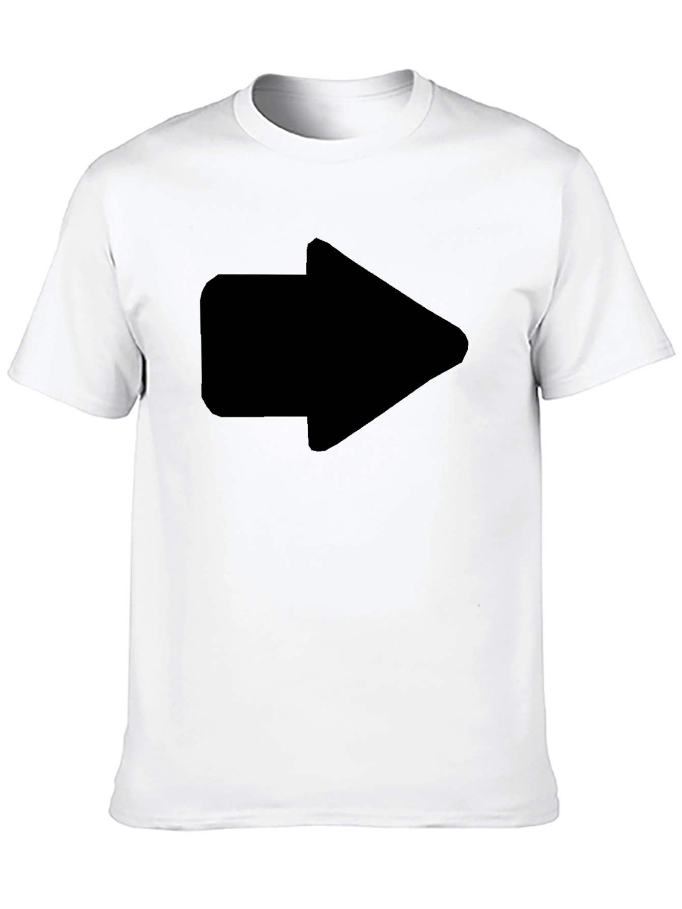 Arrow Graphic Black T-Shirt - Mens Fashion