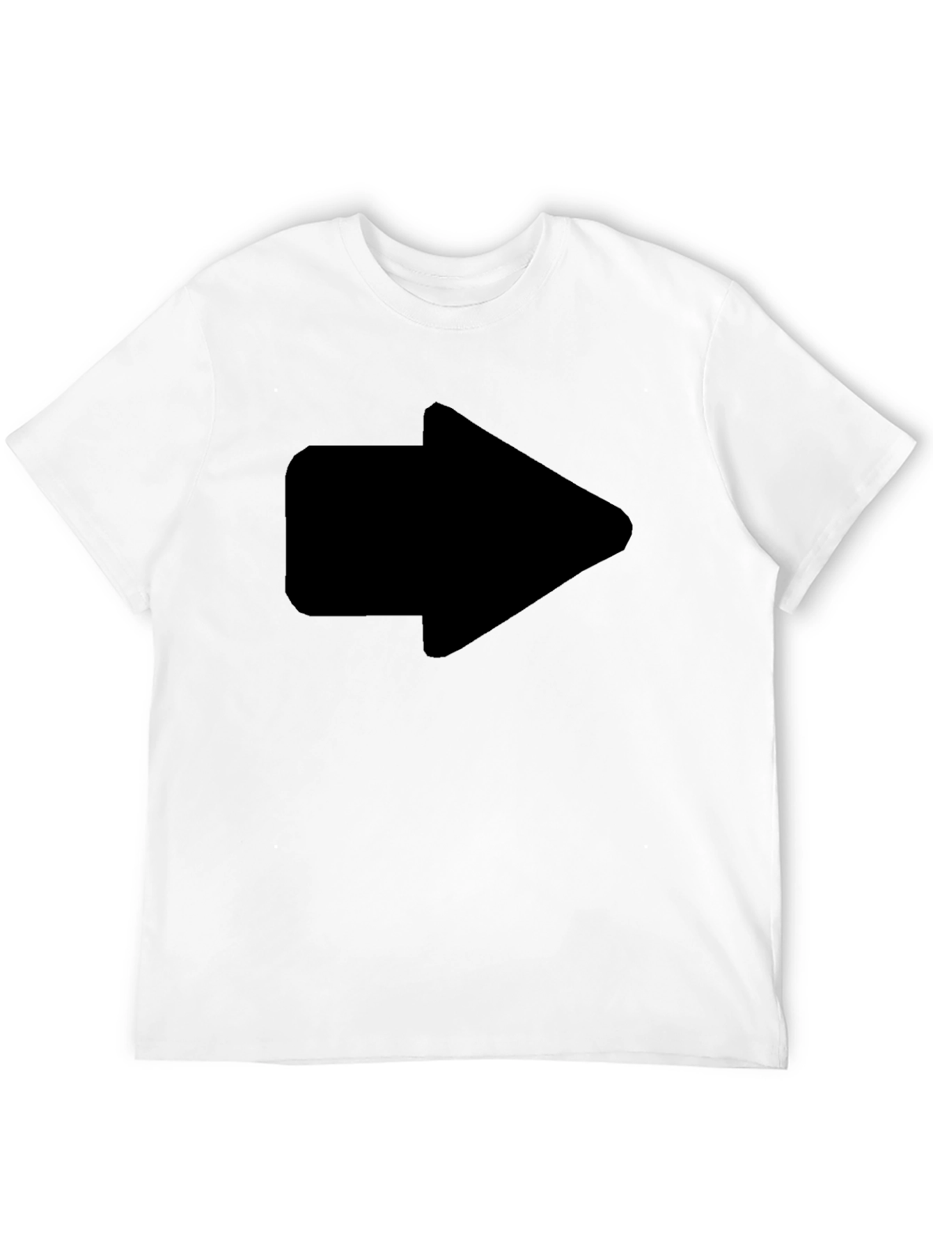 Arrow Graphic Black T-Shirt - Mens Fashion