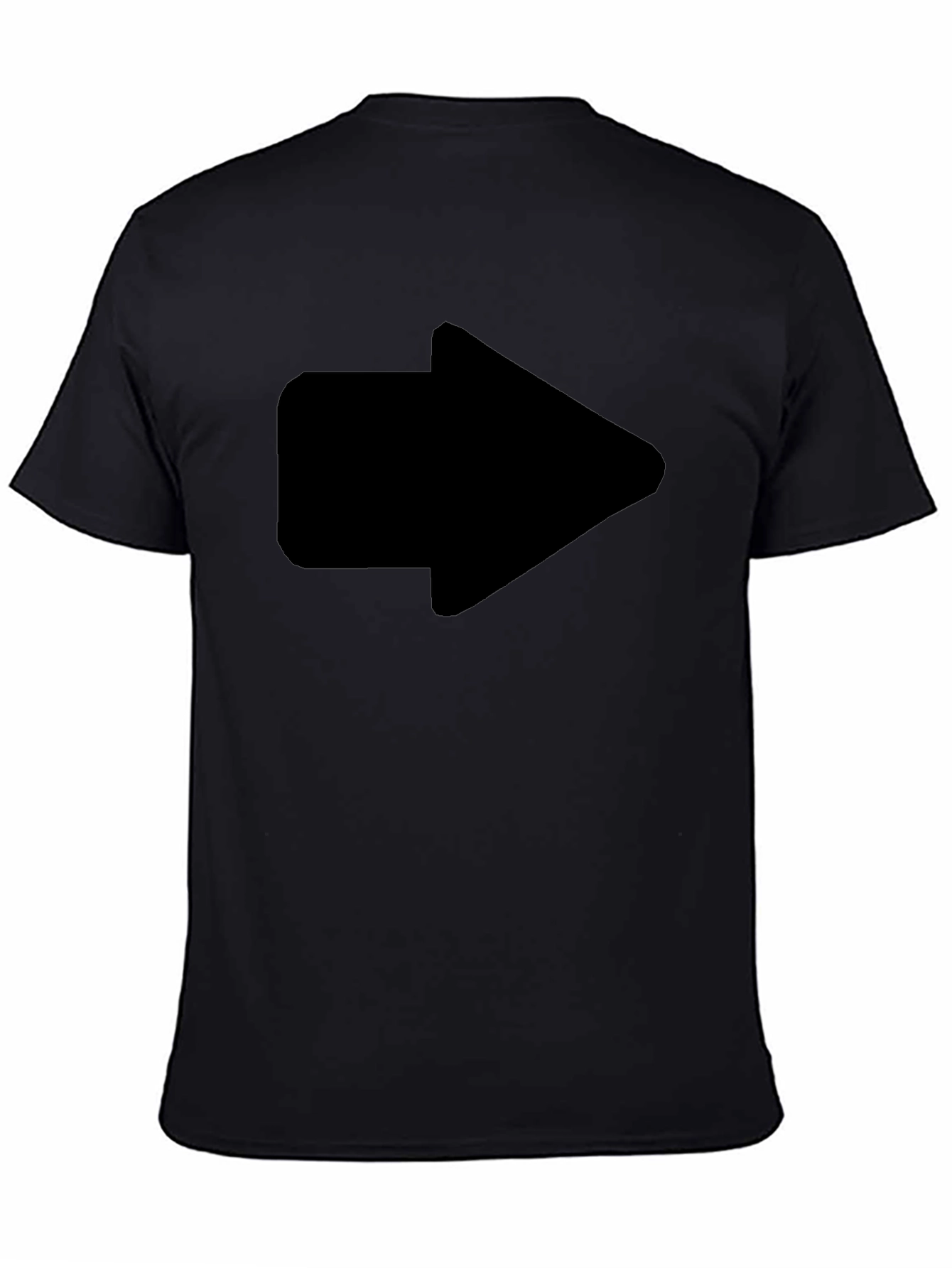 Arrow Graphic Black T-Shirt - Mens Fashion