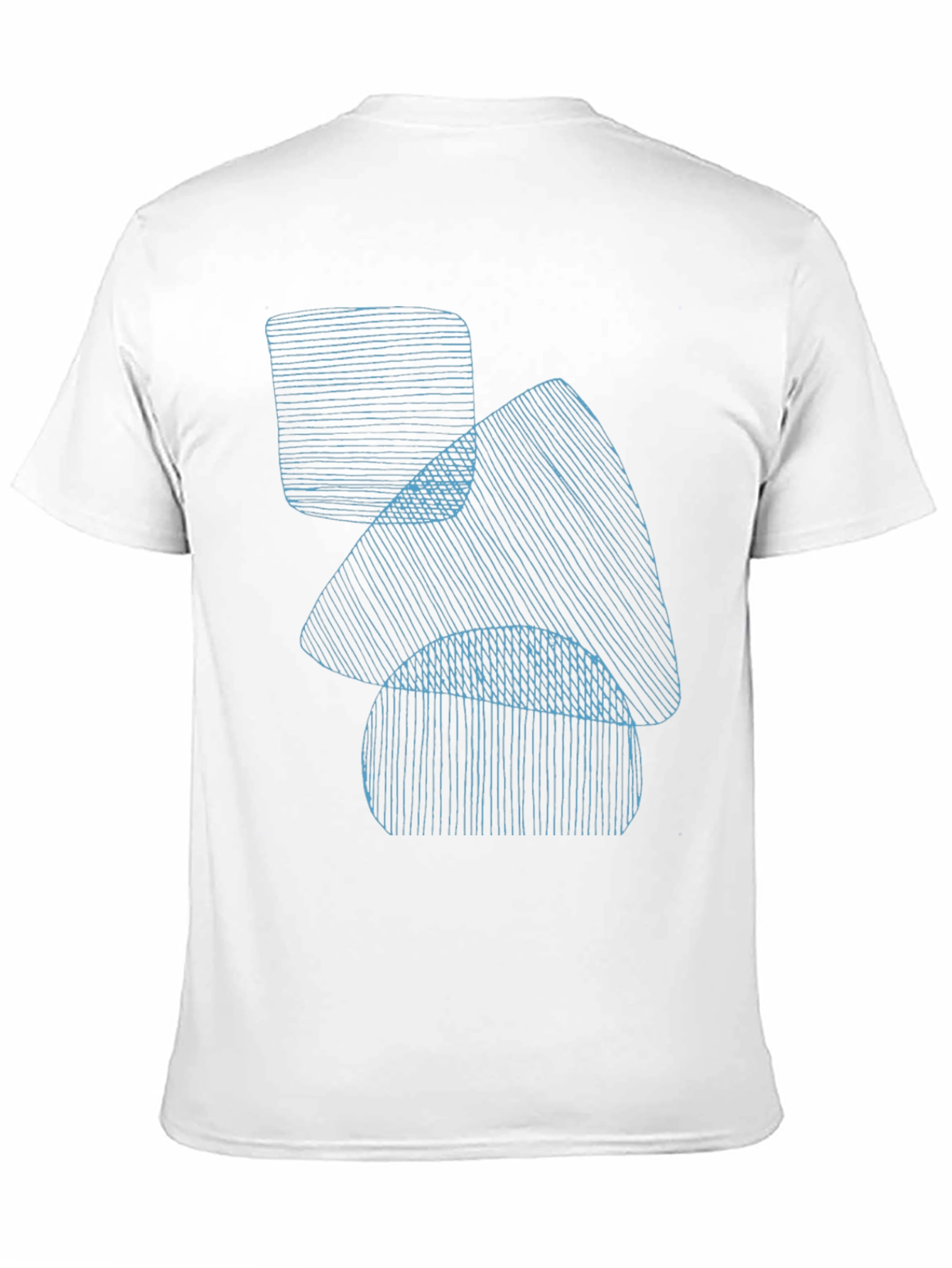 Abstract Line Art T-Shirt - Modern Graphic Tee