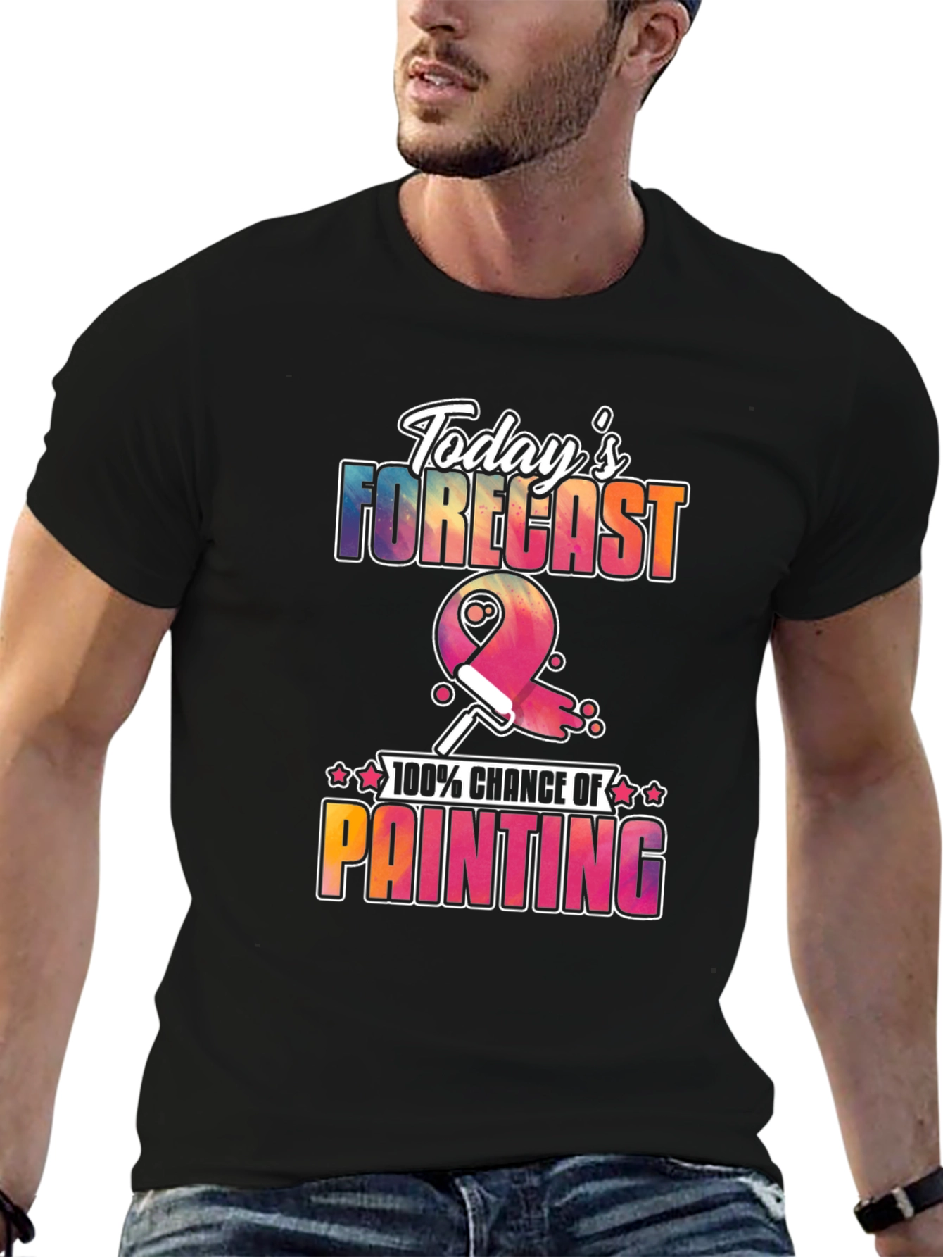 Todays Forecast Painting T-Shirt