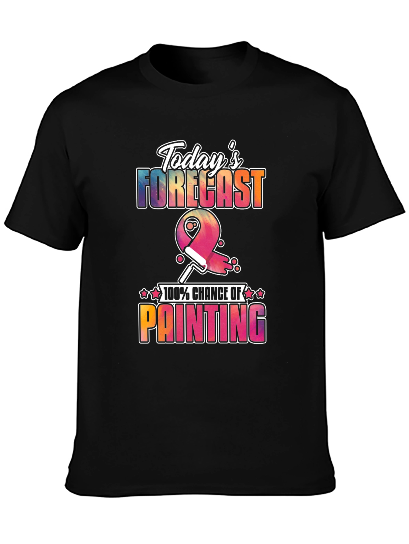 Todays Forecast Painting T-Shirt