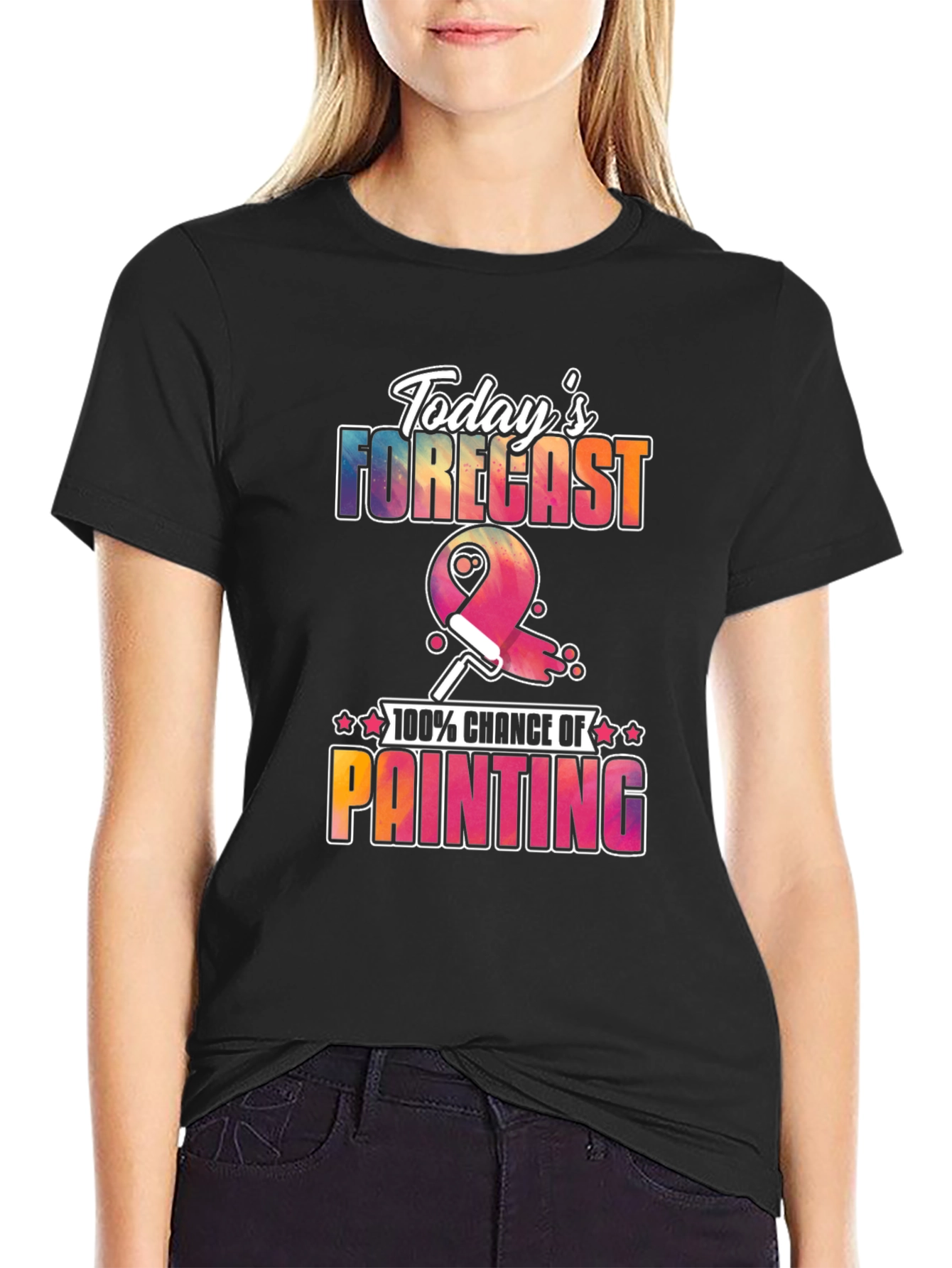 Todays Forecast Painting T-Shirt