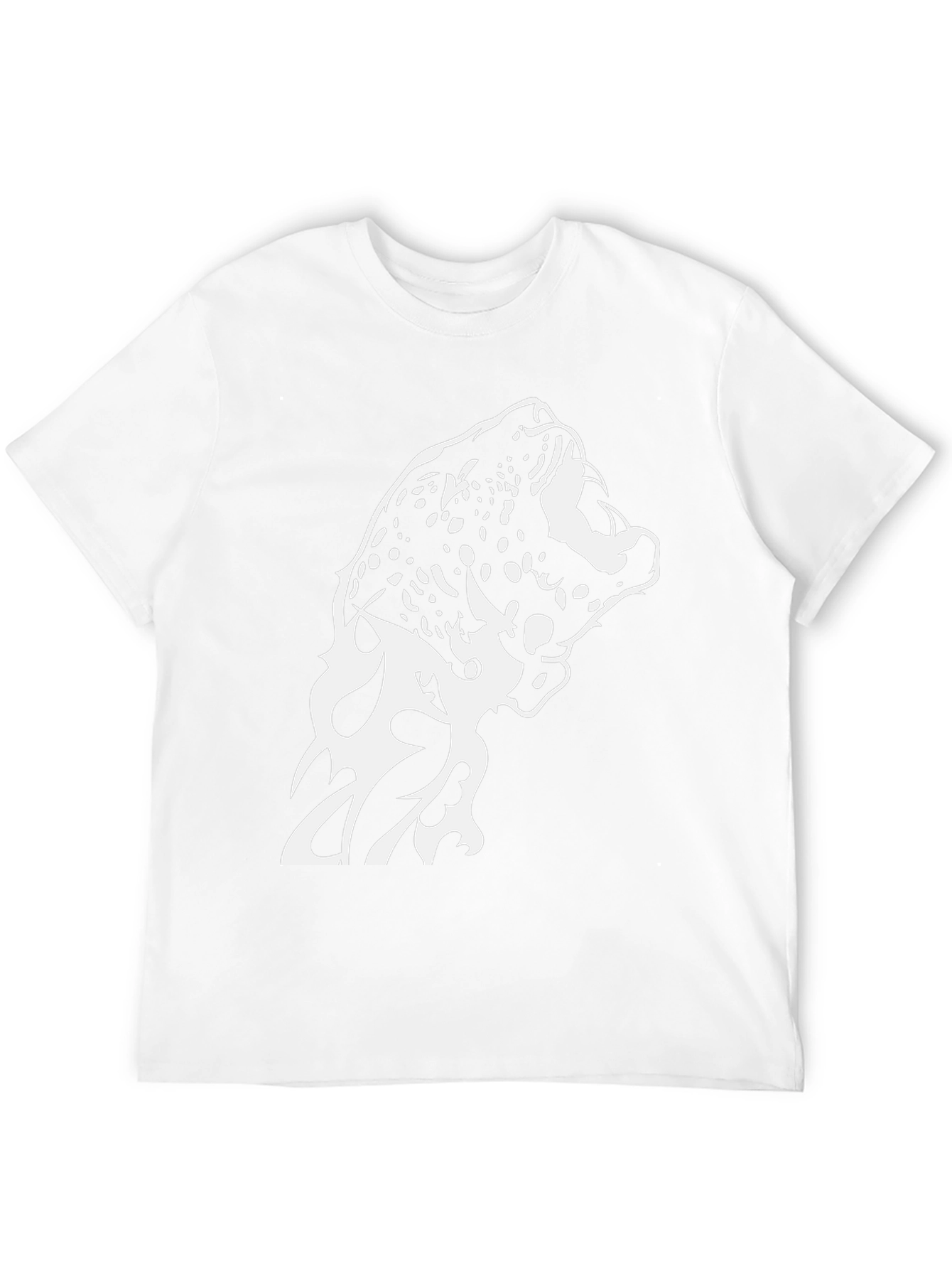 Jaguar Graphic Print Black T-Shirt