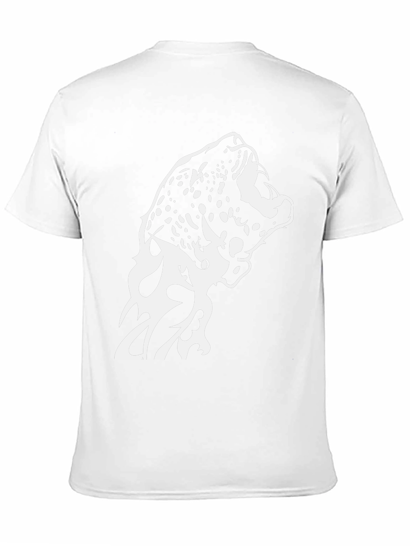 Jaguar Graphic Print Black T-Shirt