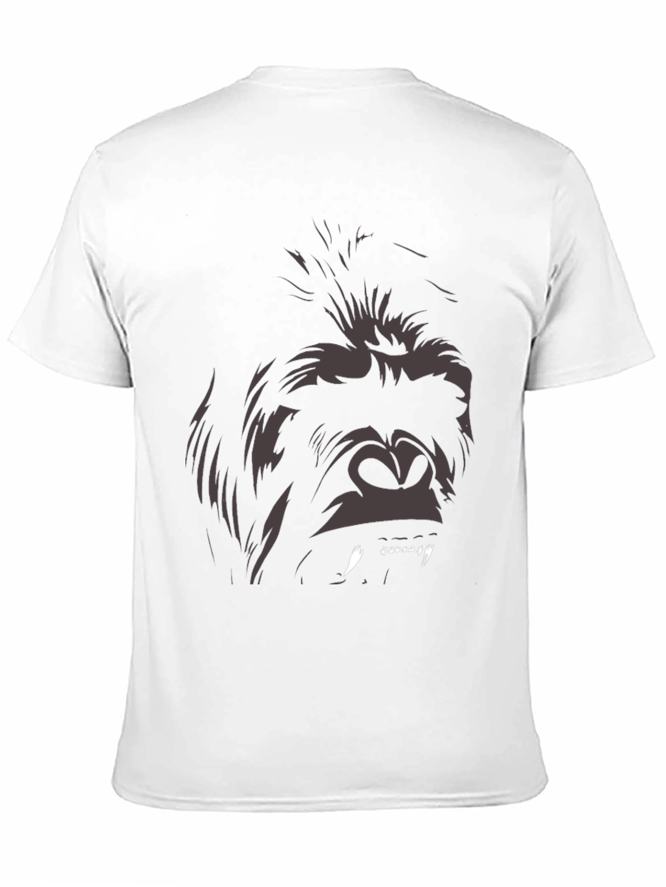 Graphic Gorilla Tee - Mens Black T-Shirt