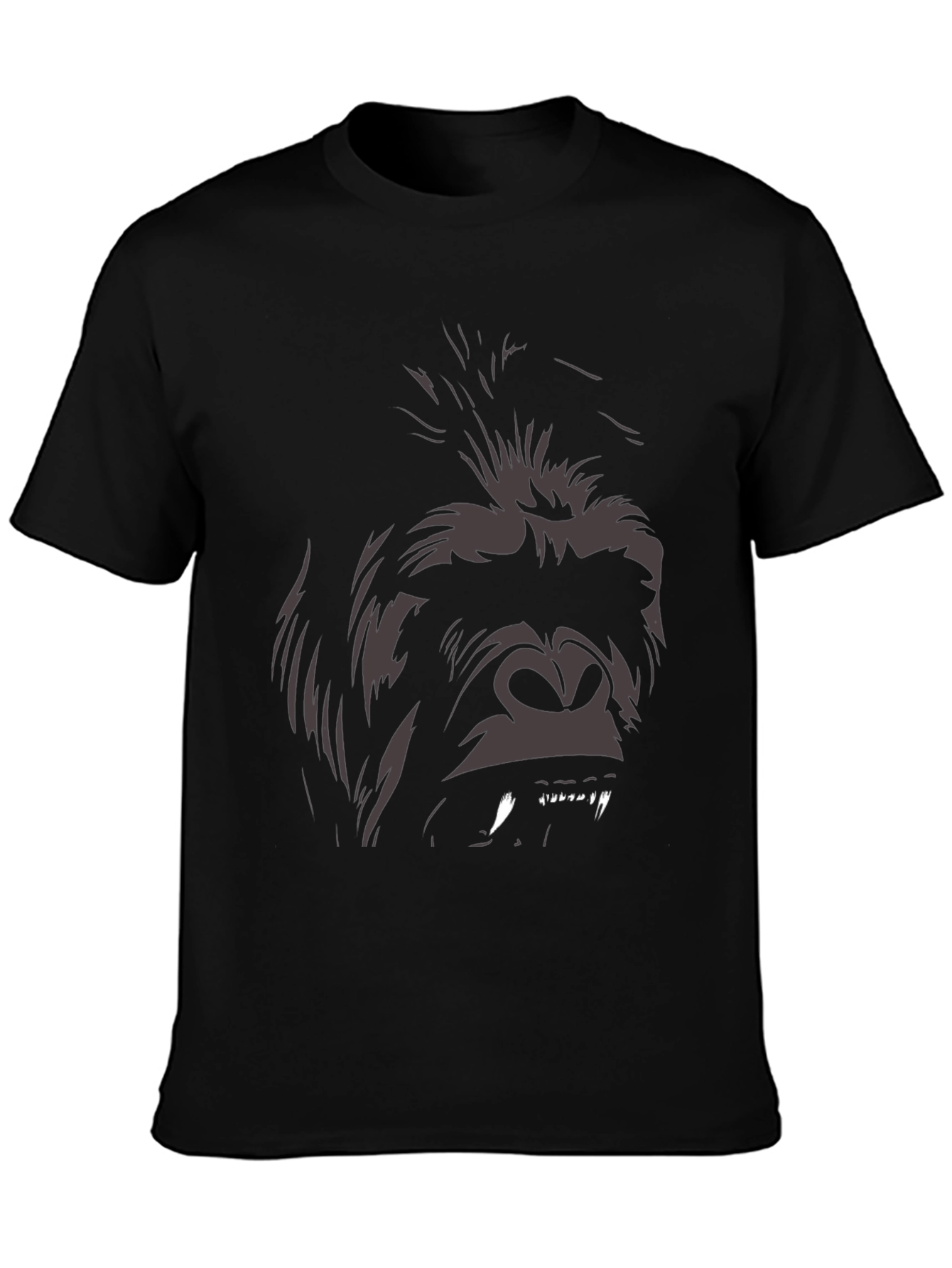 Graphic Gorilla Tee - Mens Black T-Shirt