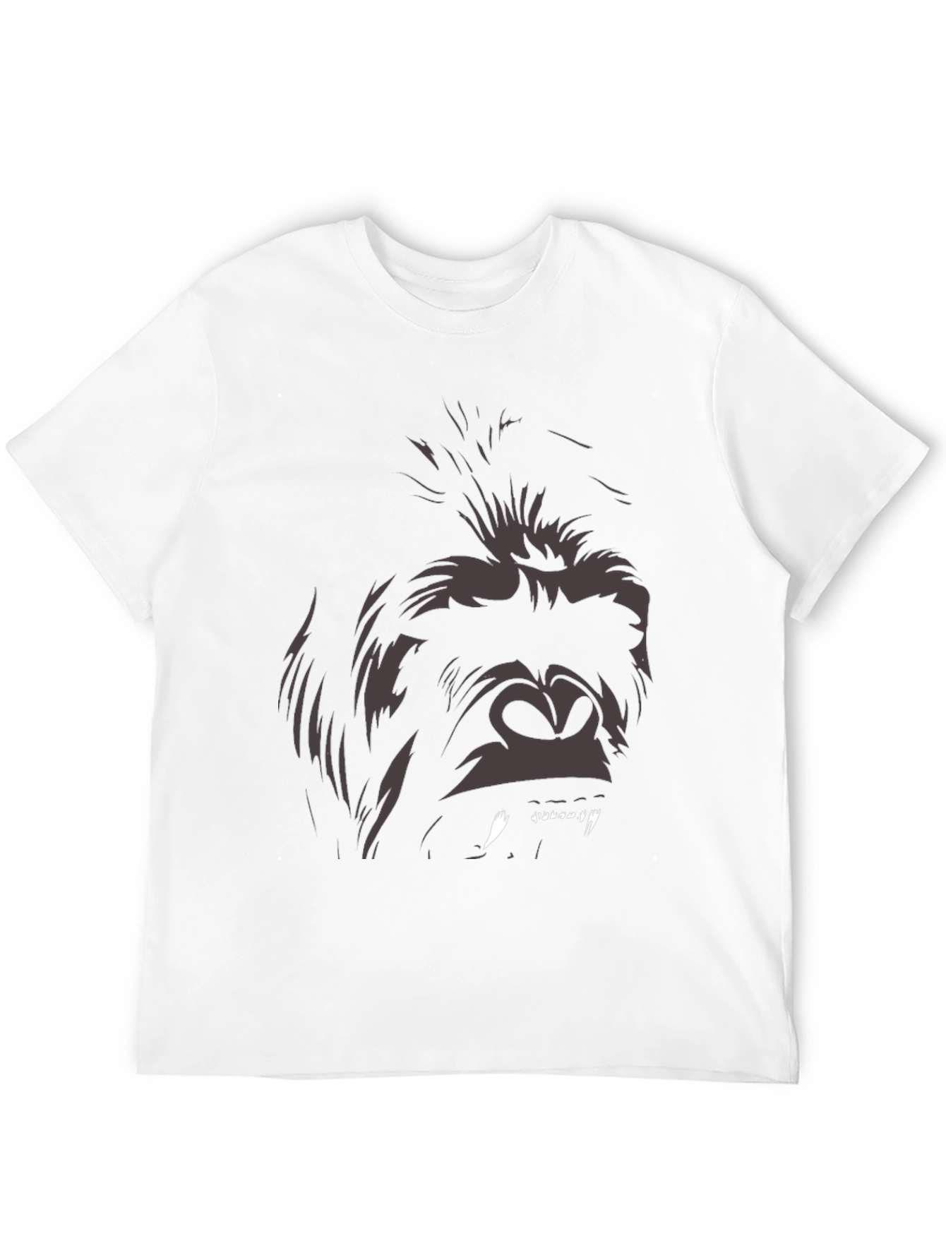 Graphic Gorilla Tee - Mens Black T-Shirt