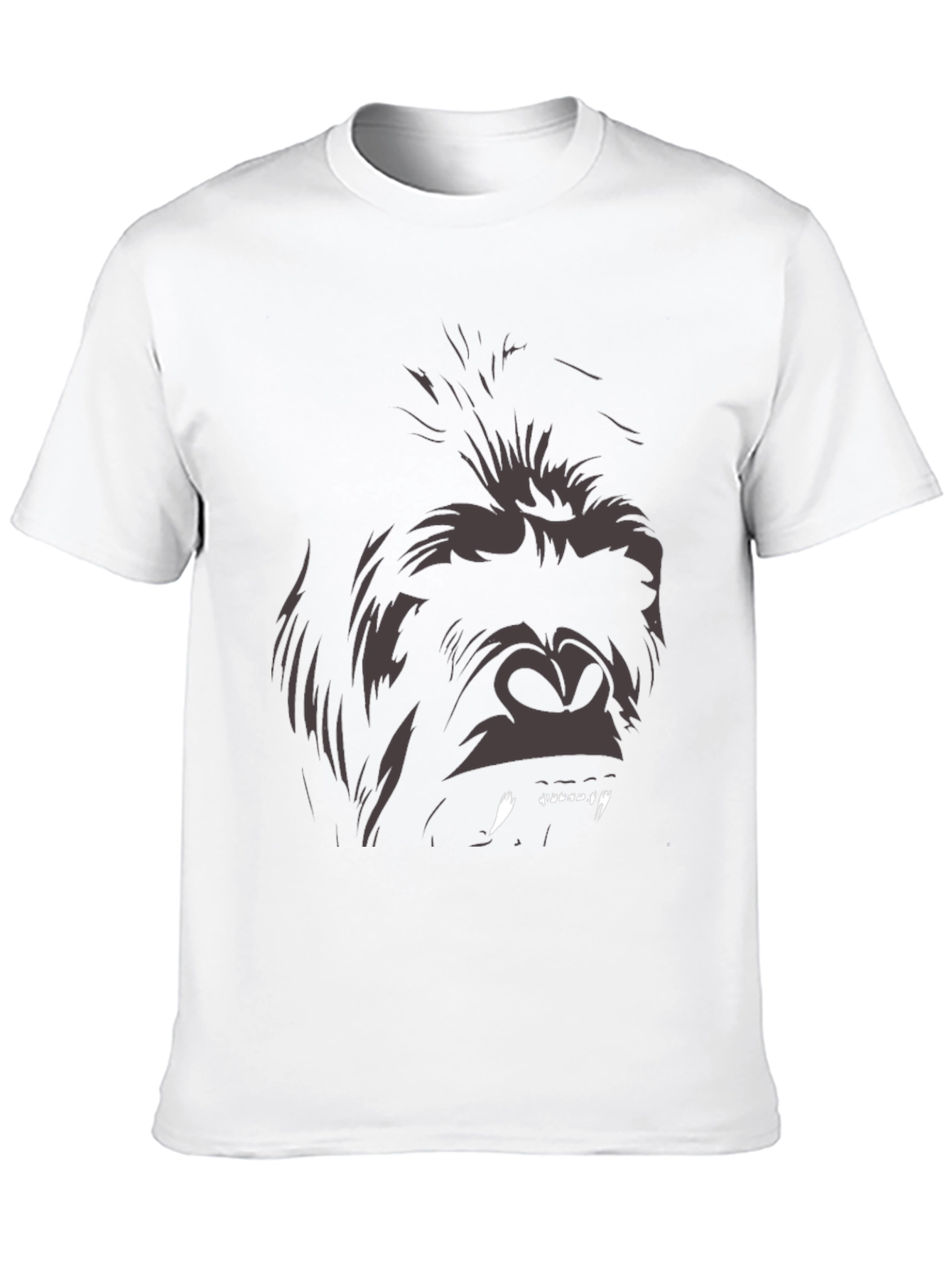 Graphic Gorilla Tee - Mens Black T-Shirt