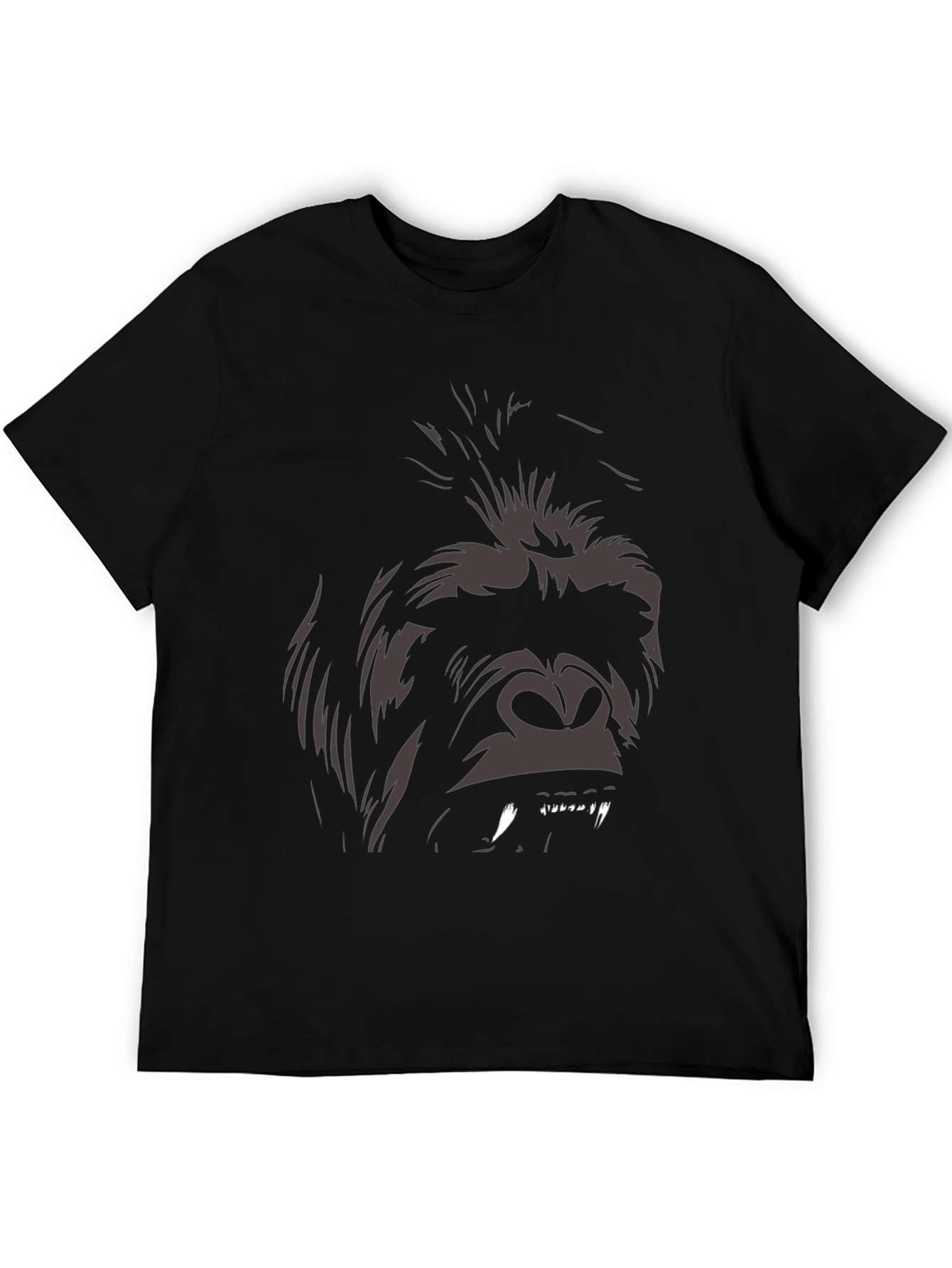 Graphic Gorilla Tee - Mens Black T-Shirt
