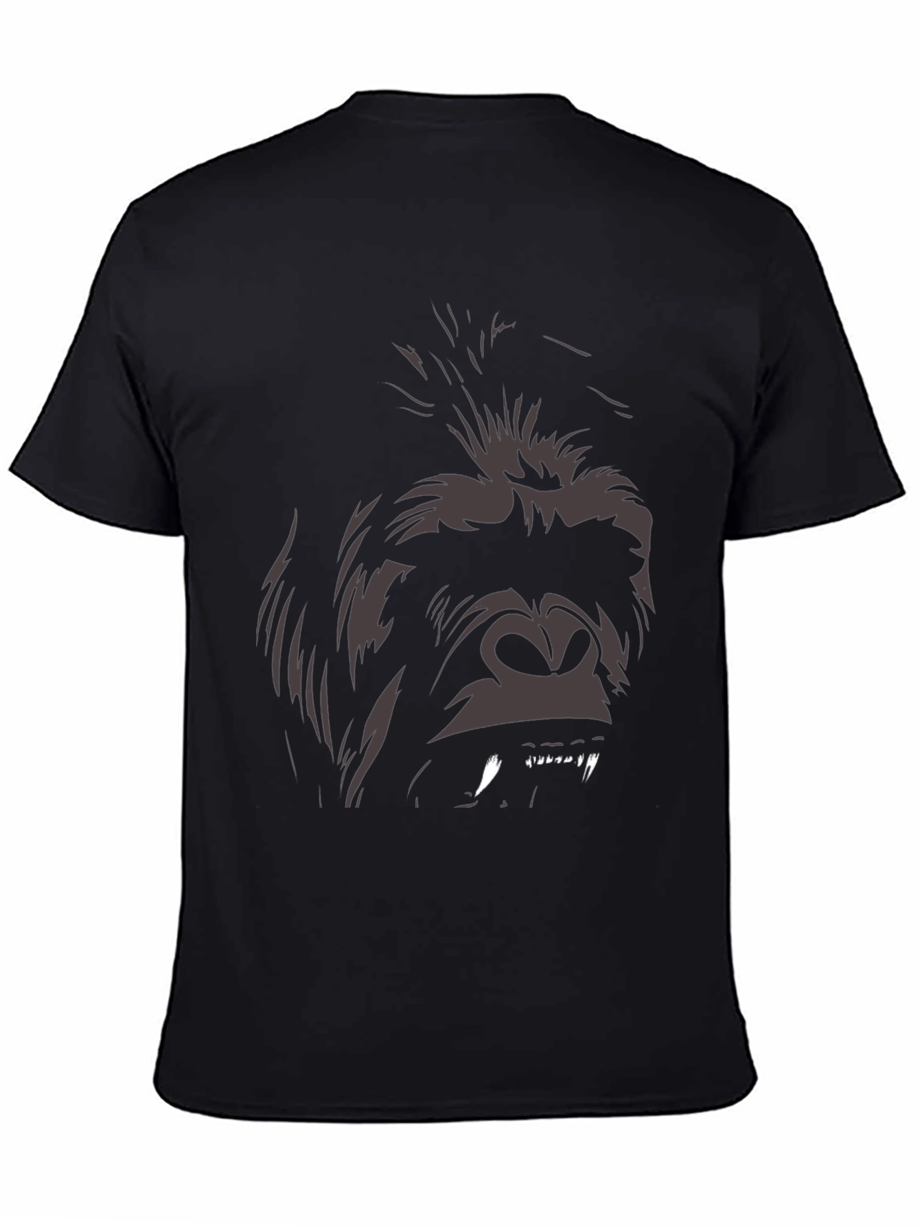 Graphic Gorilla Tee - Mens Black T-Shirt