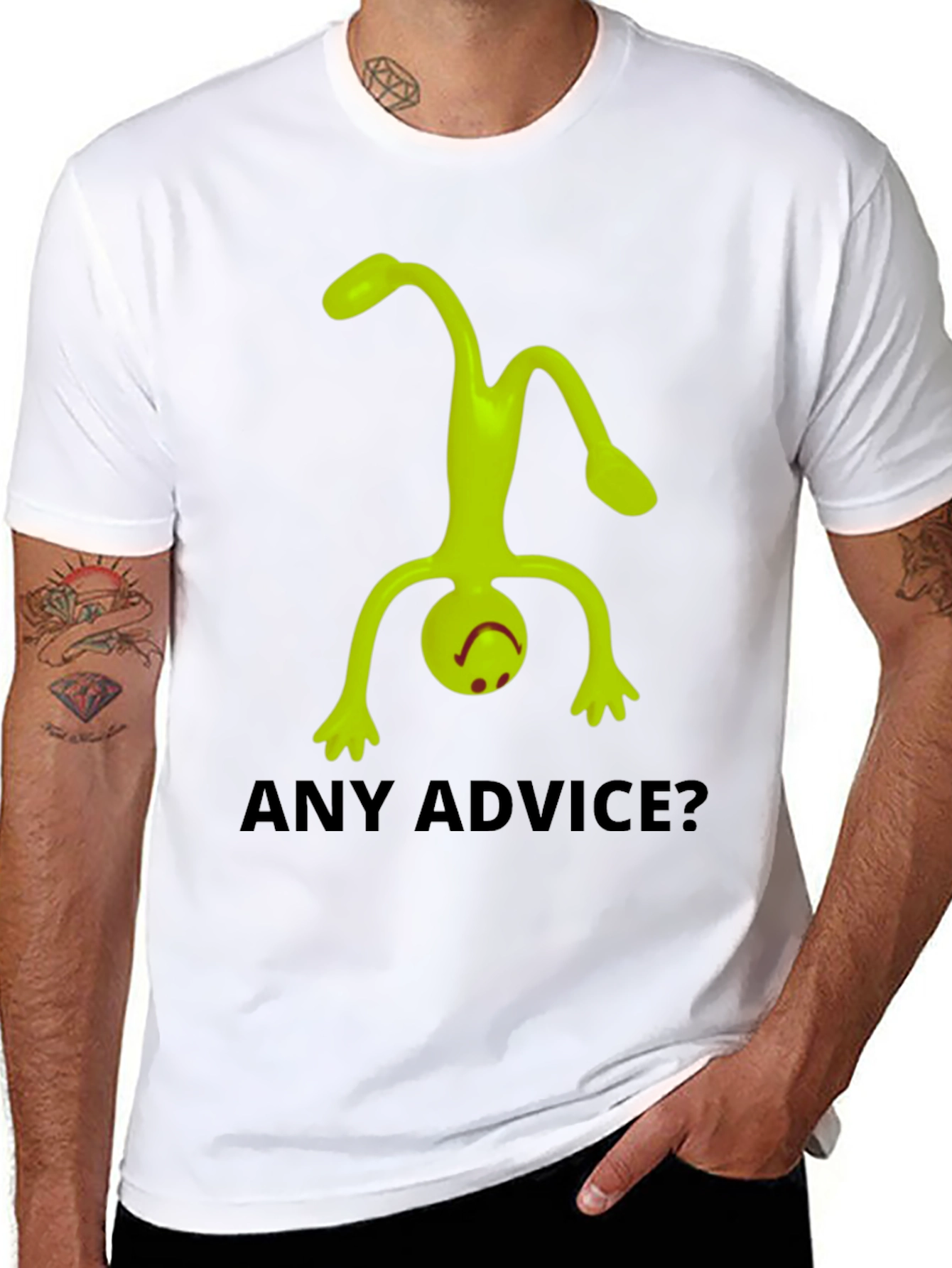 Any Advice? Funny Graphic Tee