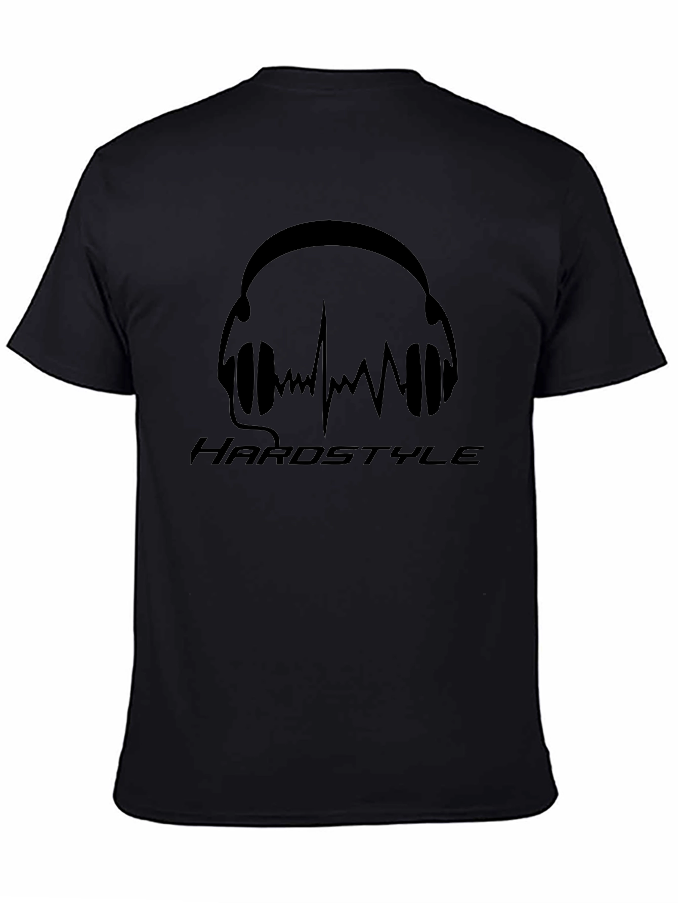 Hardstyle Headphones Graphic Tee - Black