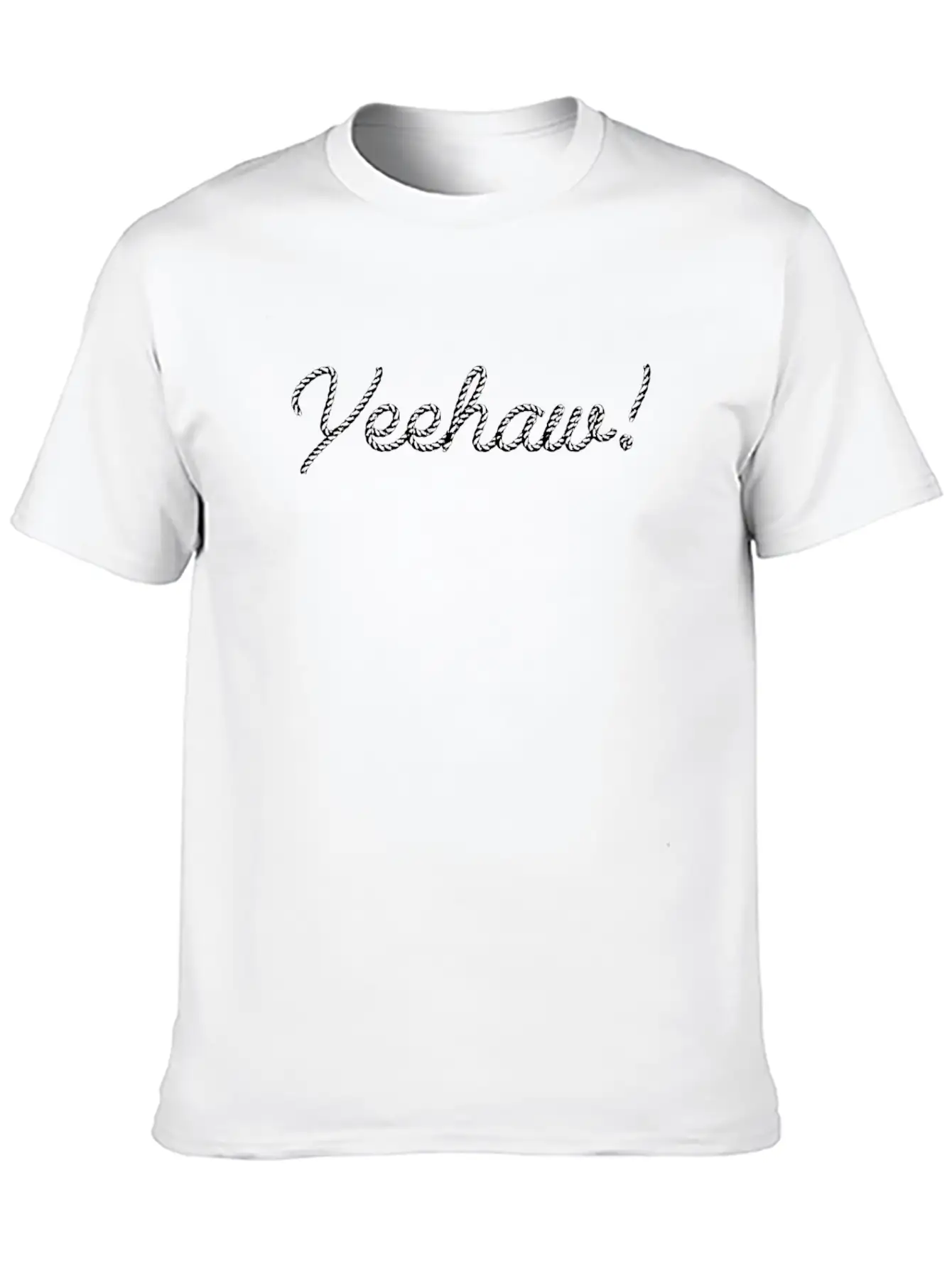 Yeehaw Cowboy Horse Riding Horseman Western Rodeo Unisex Casual T-Shirt – Clean Design For Daily Comfort