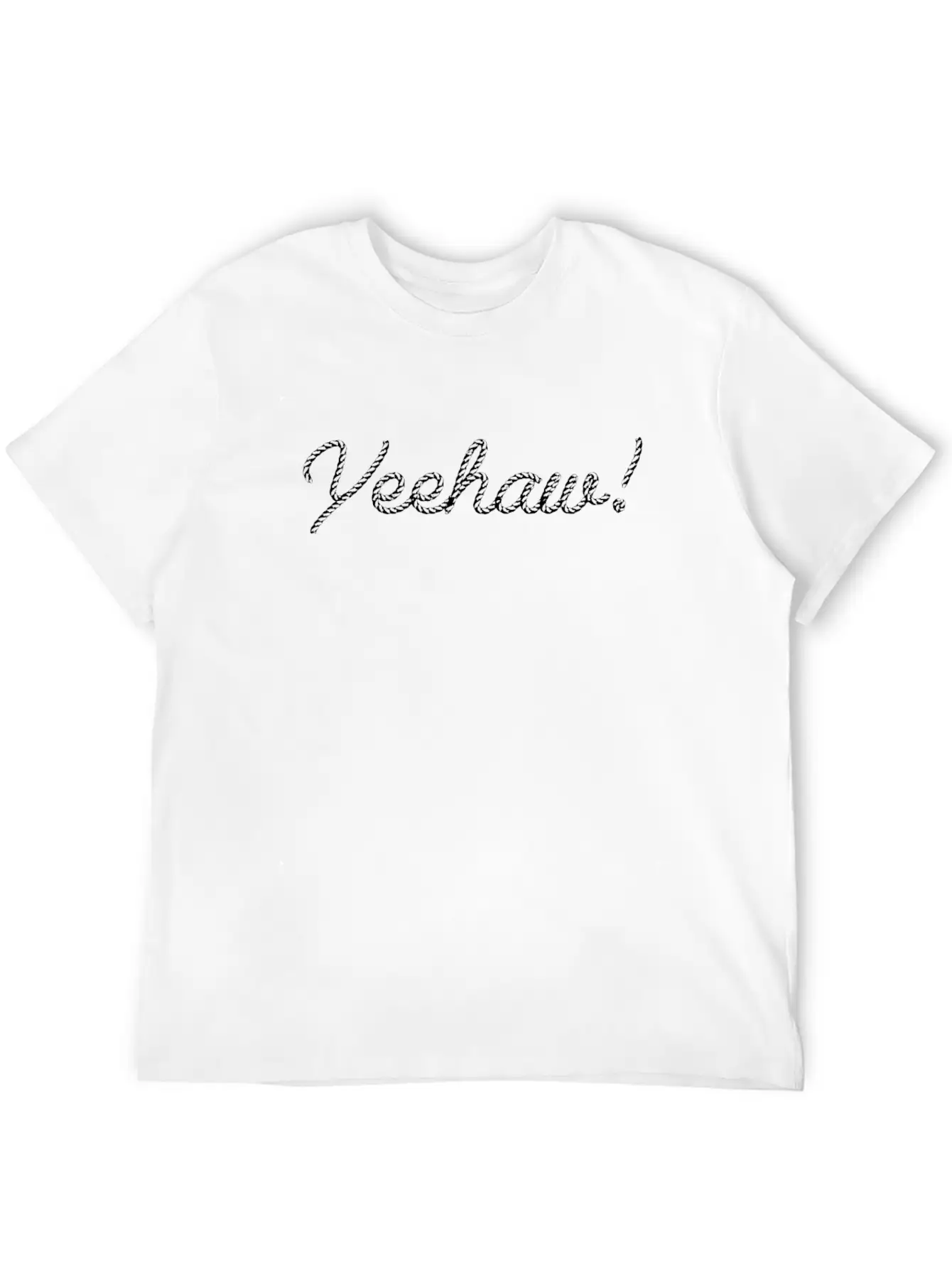 Yeehaw Cowboy Horse Riding Horseman Western Rodeo Unisex Casual T-Shirt – Clean Design For Daily Comfort