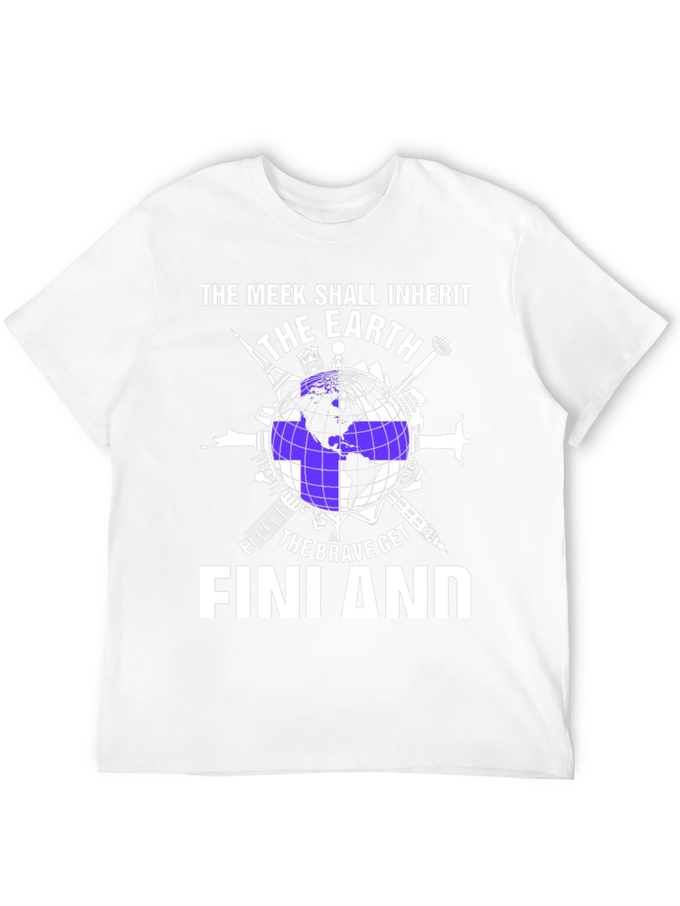 The Meek Shall Inherit Earth Finland T-Shirt