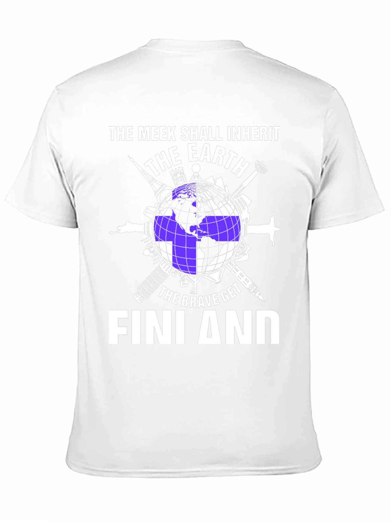 The Meek Shall Inherit Earth Finland T-Shirt