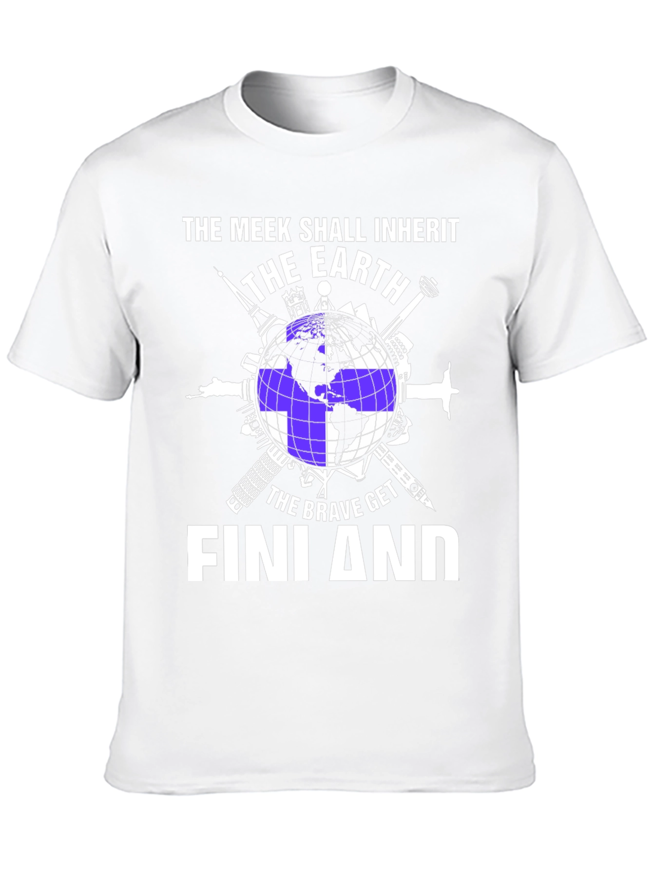 The Meek Shall Inherit Earth Finland T-Shirt