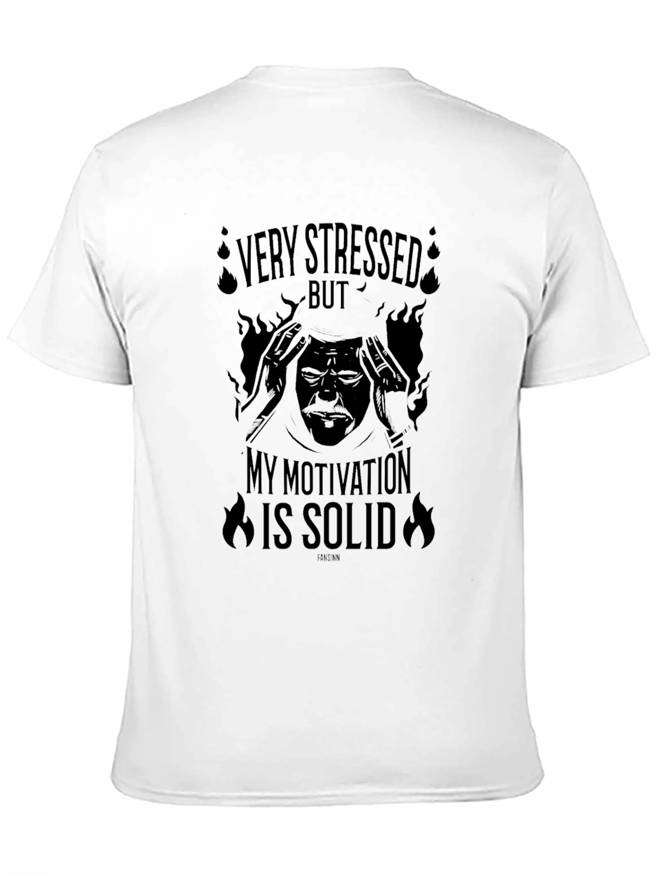 Stressed But Solid Motivation Graphic T-Shirt