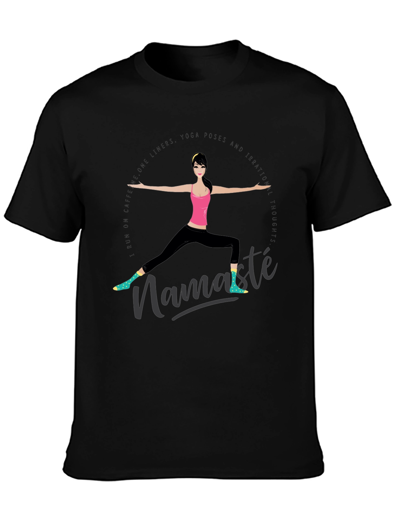 Yoga Lover T-Shirt - Namaste Design