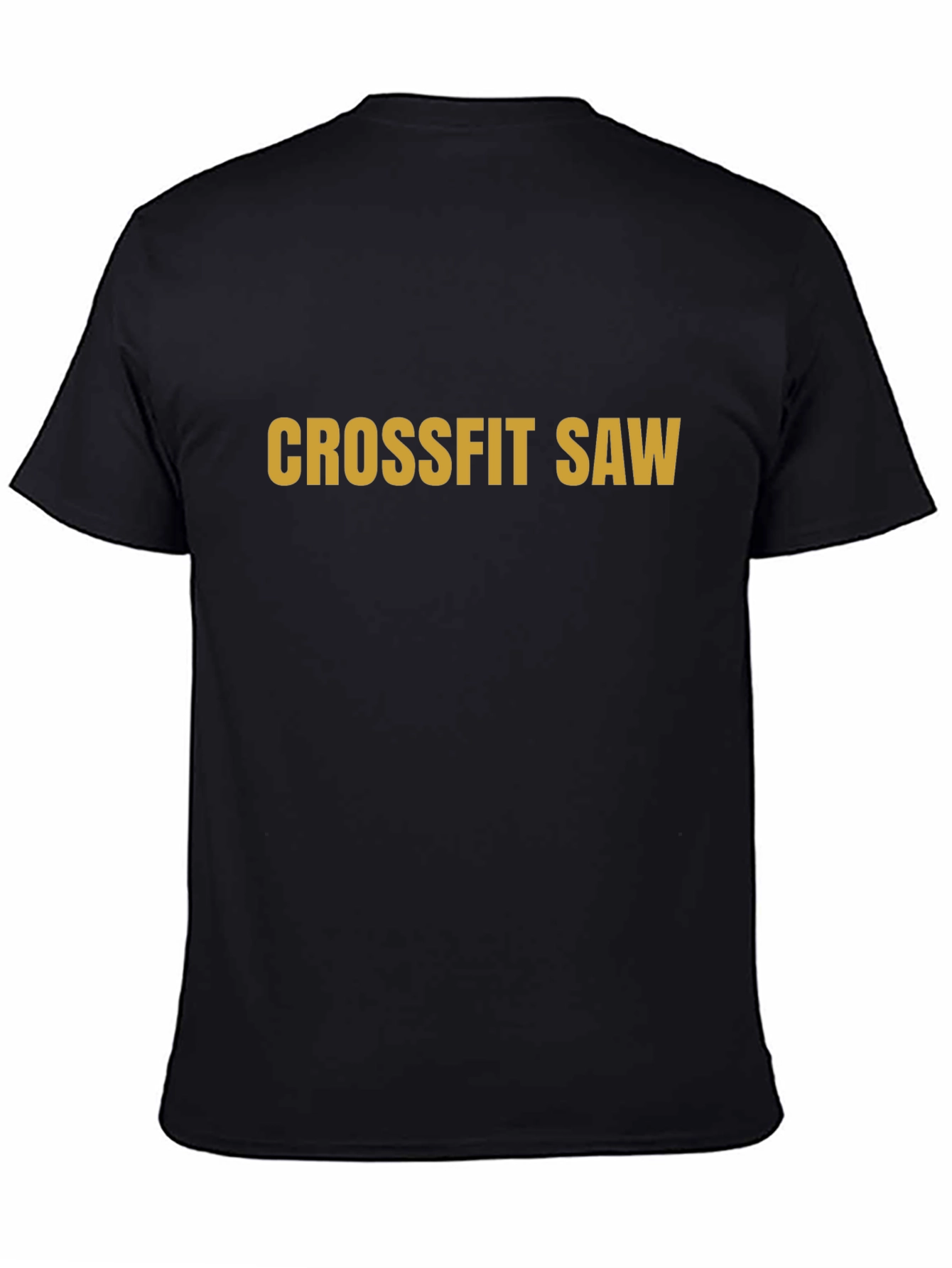 Crossfit Saw Black T-Shirt