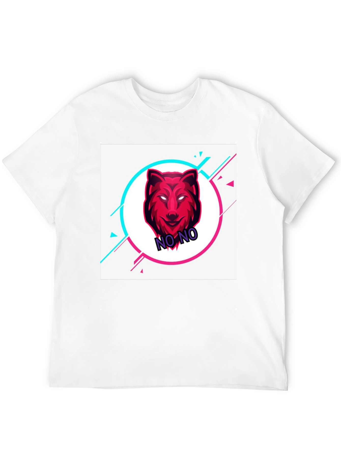Stylish Black T-Shirt with Bold Graphic Design