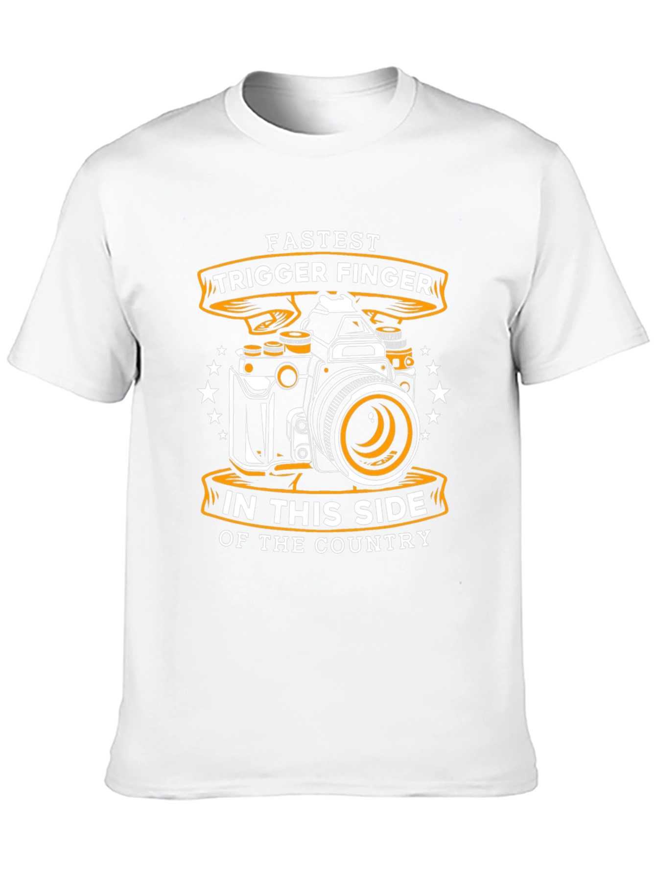 Fastest Trigger Finger Camera Graphic T-Shirt