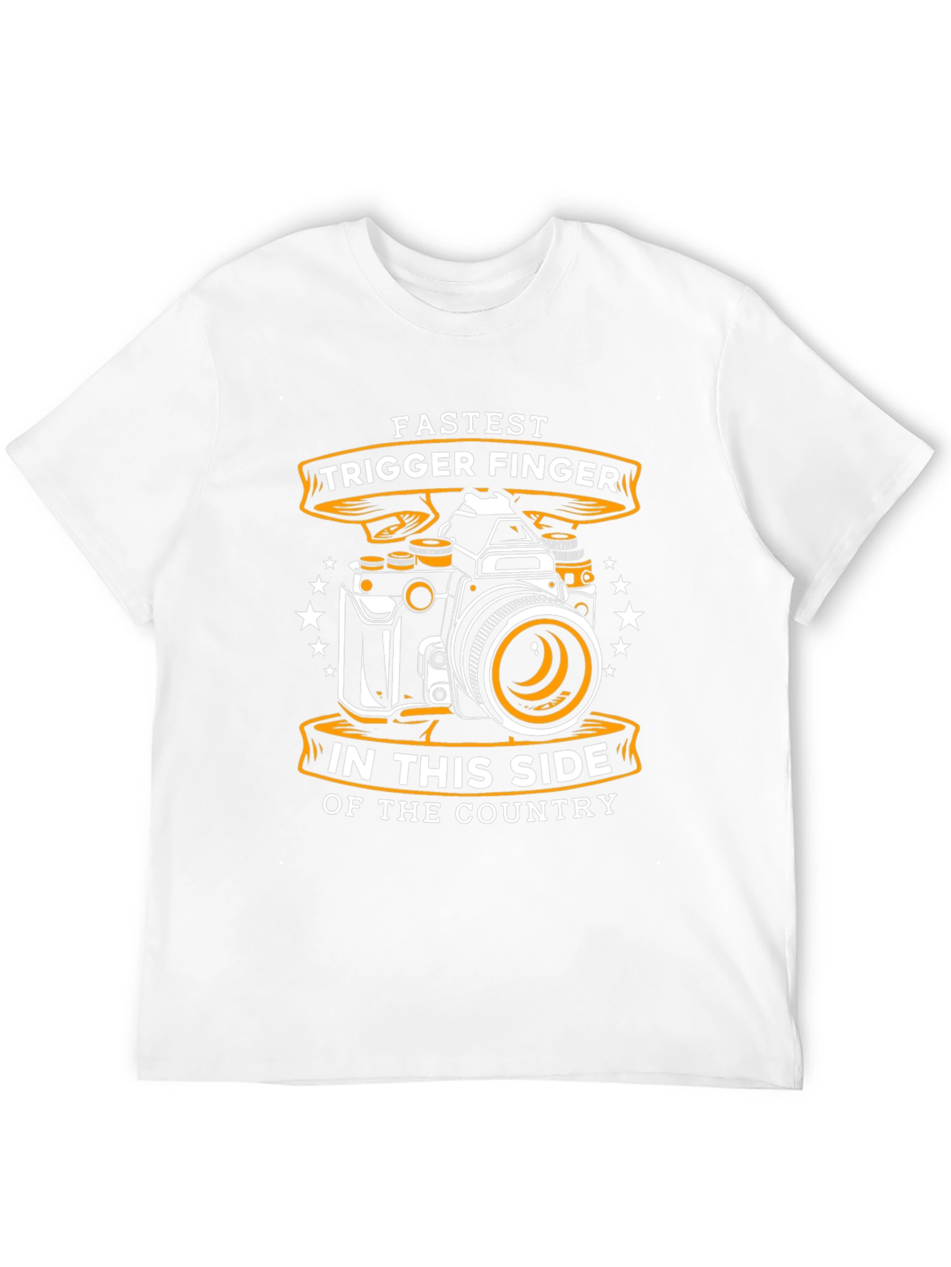 Fastest Trigger Finger Camera Graphic T-Shirt