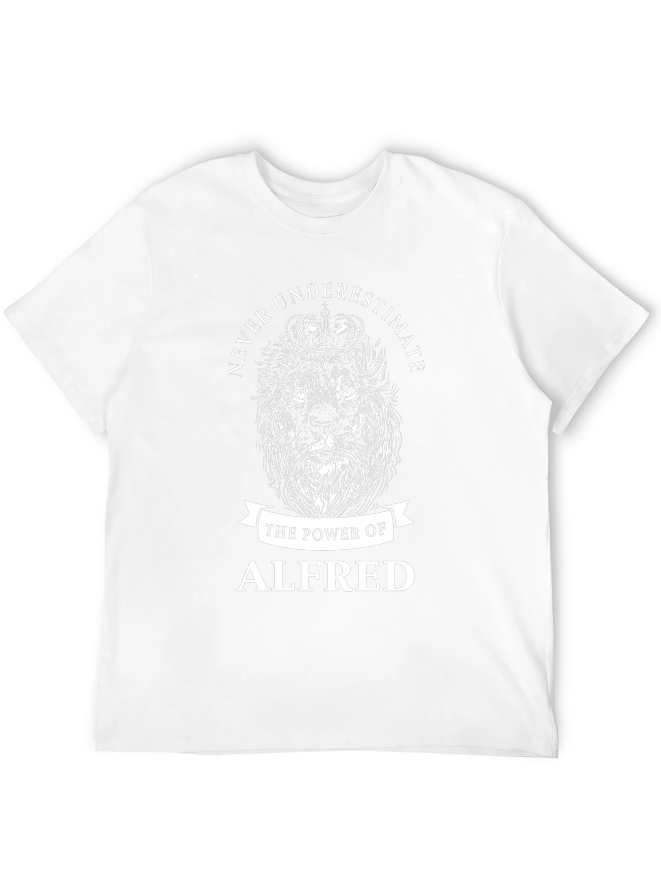 Alfred Lion Graphic Tee - Power & Style