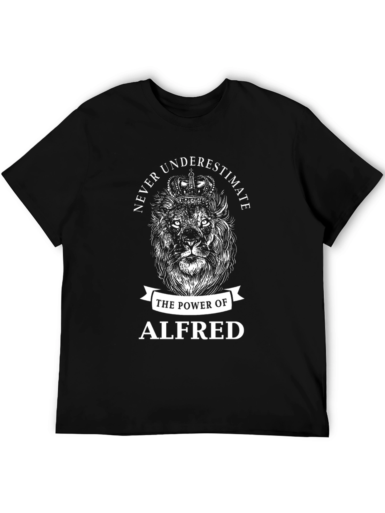 Alfred Lion Graphic Tee - Power & Style