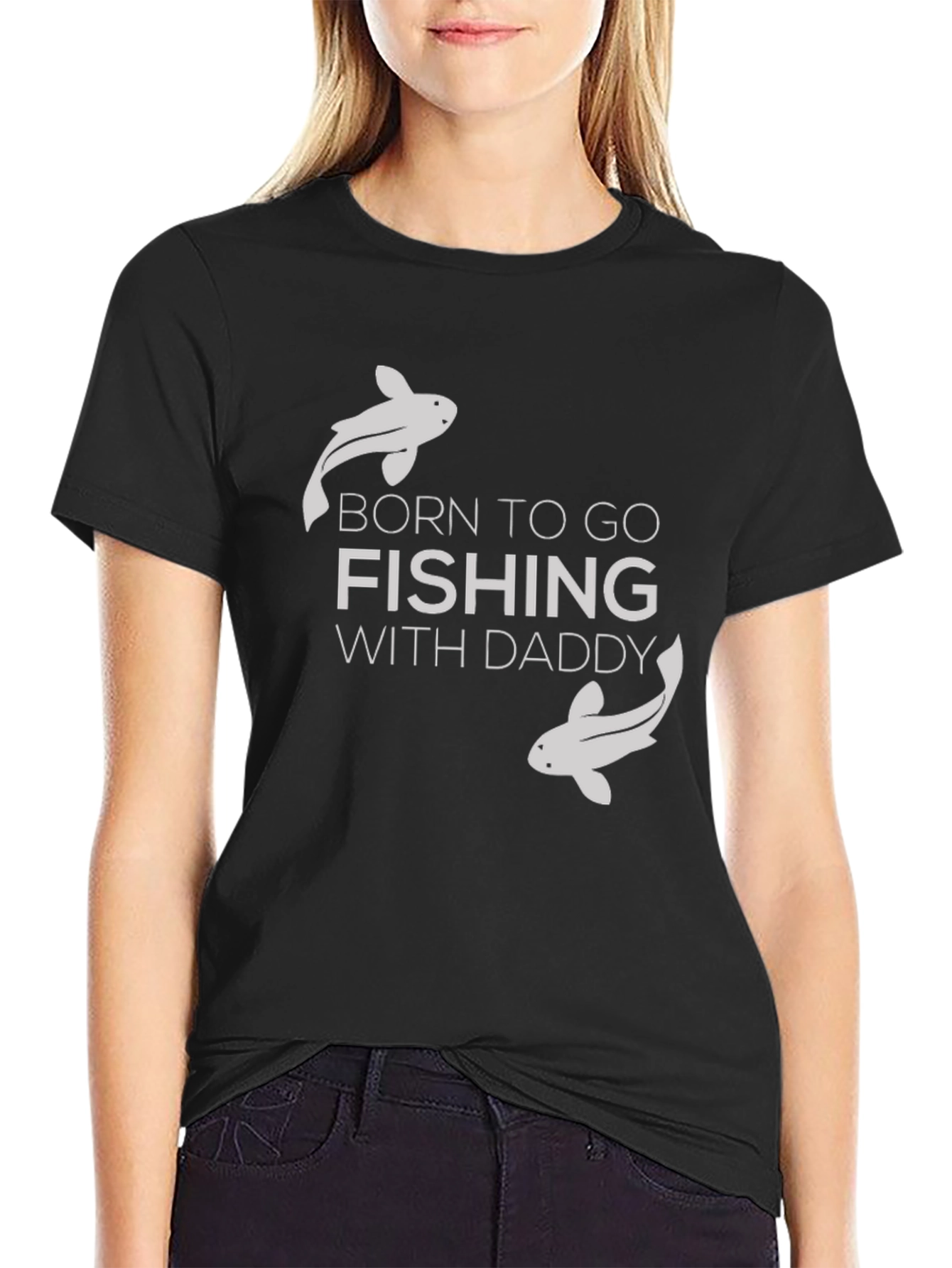 Born to Fish with Daddy T-Shirt