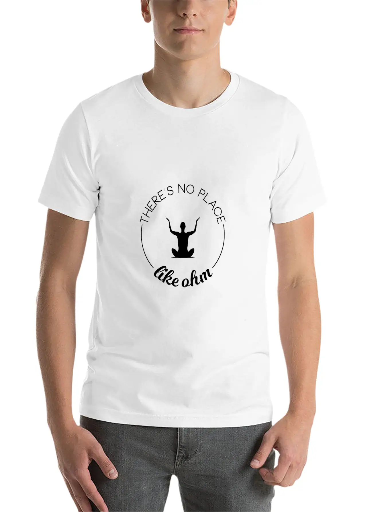 Yoga Unisex Casual T-Shirt – Clean Design For Daily Comfort